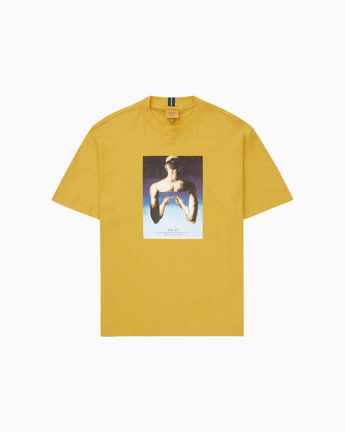 Camiseta "4th Dimension" Mostarda