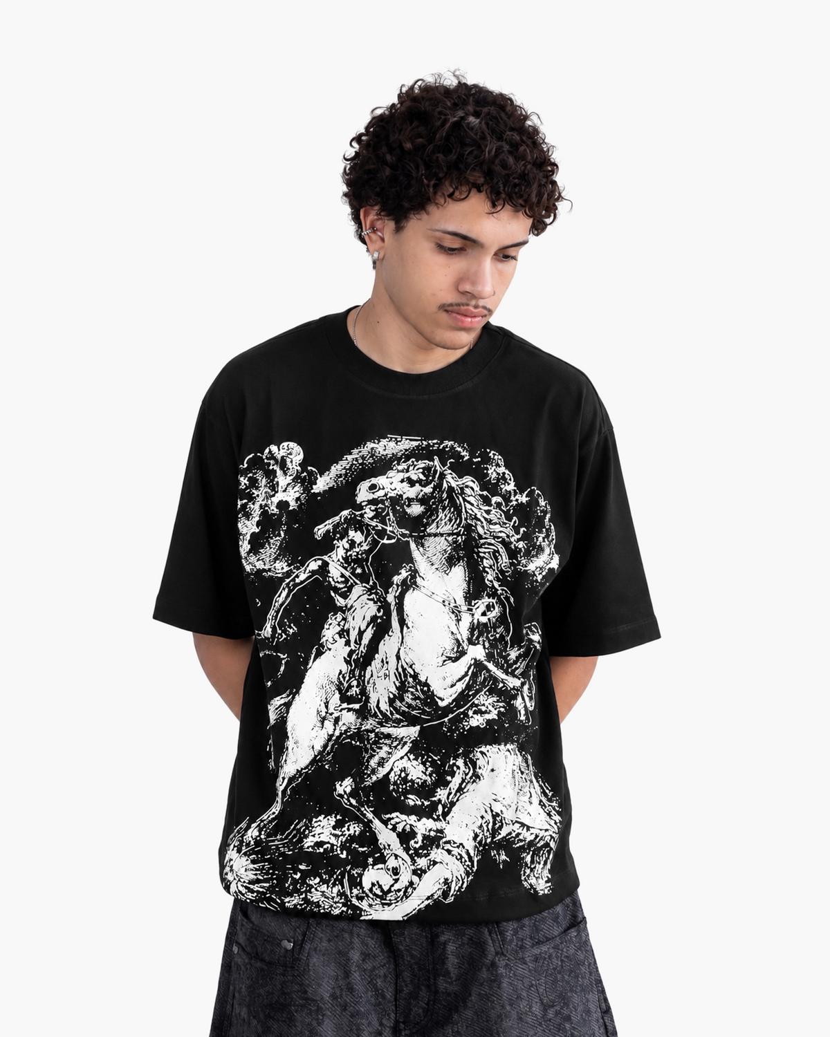 Camiseta "Negrinho do Pastoreiro" Preta