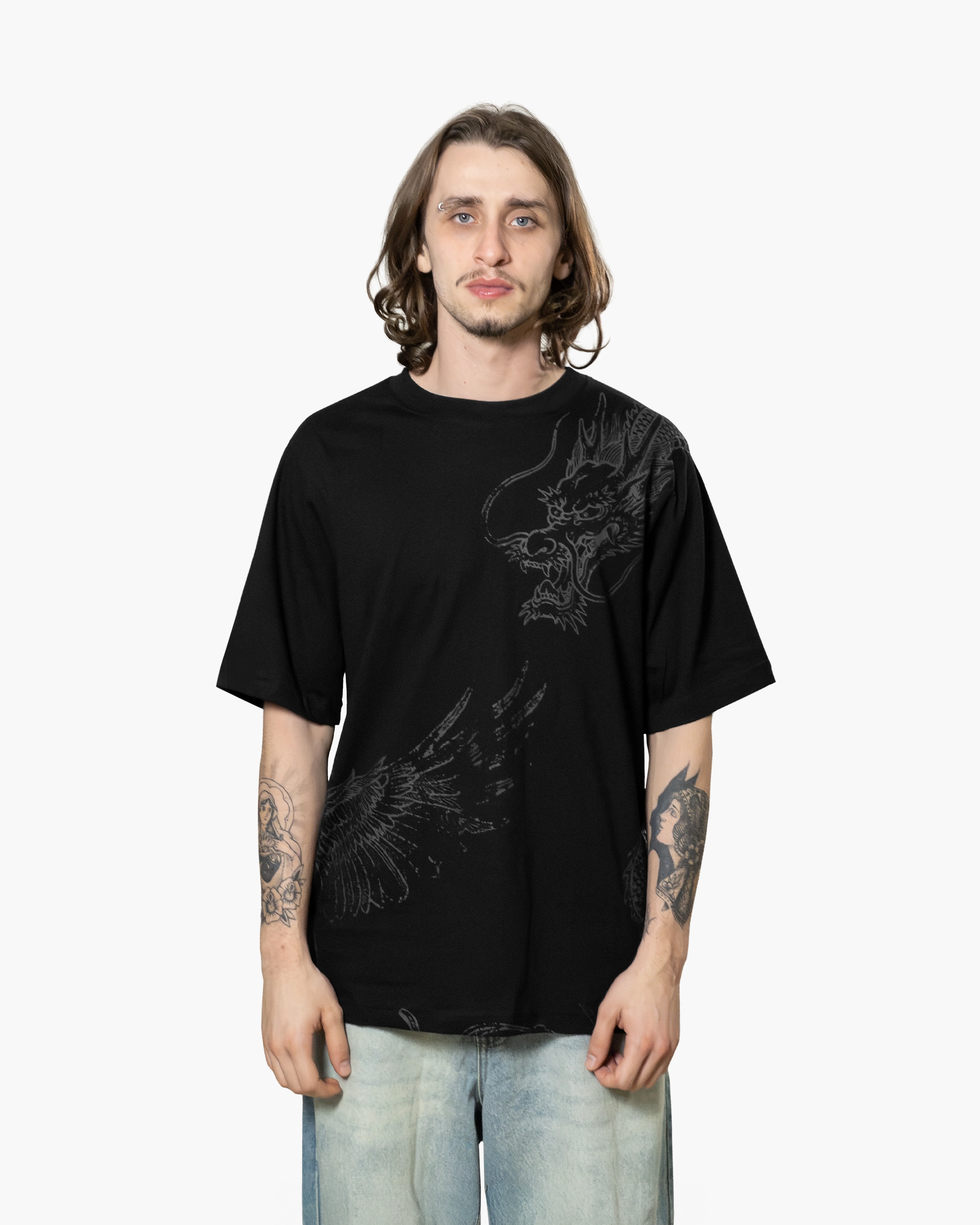 Camiseta "D&F" Preta