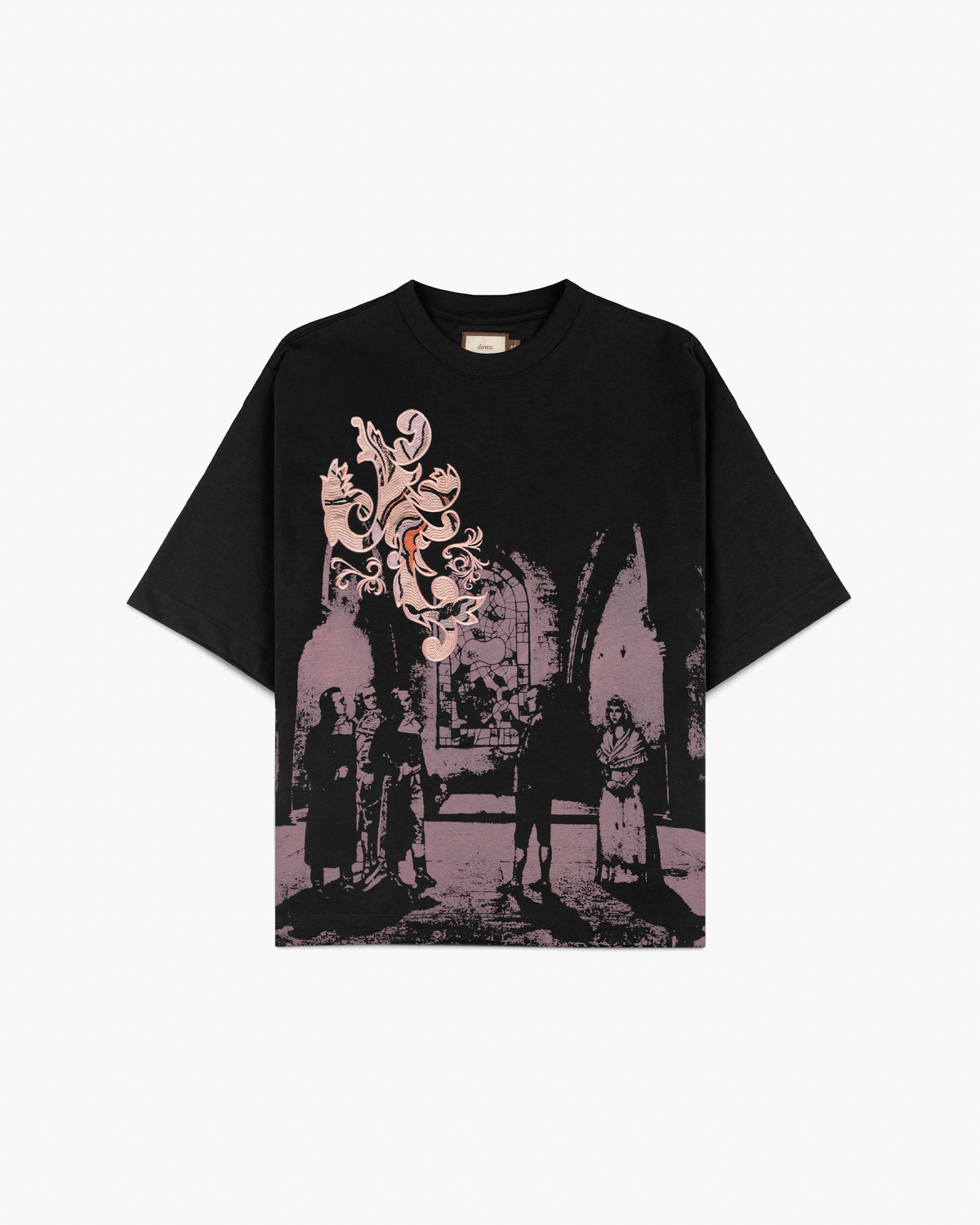 Camiseta "Diretoria JACQUARD.73" Preta