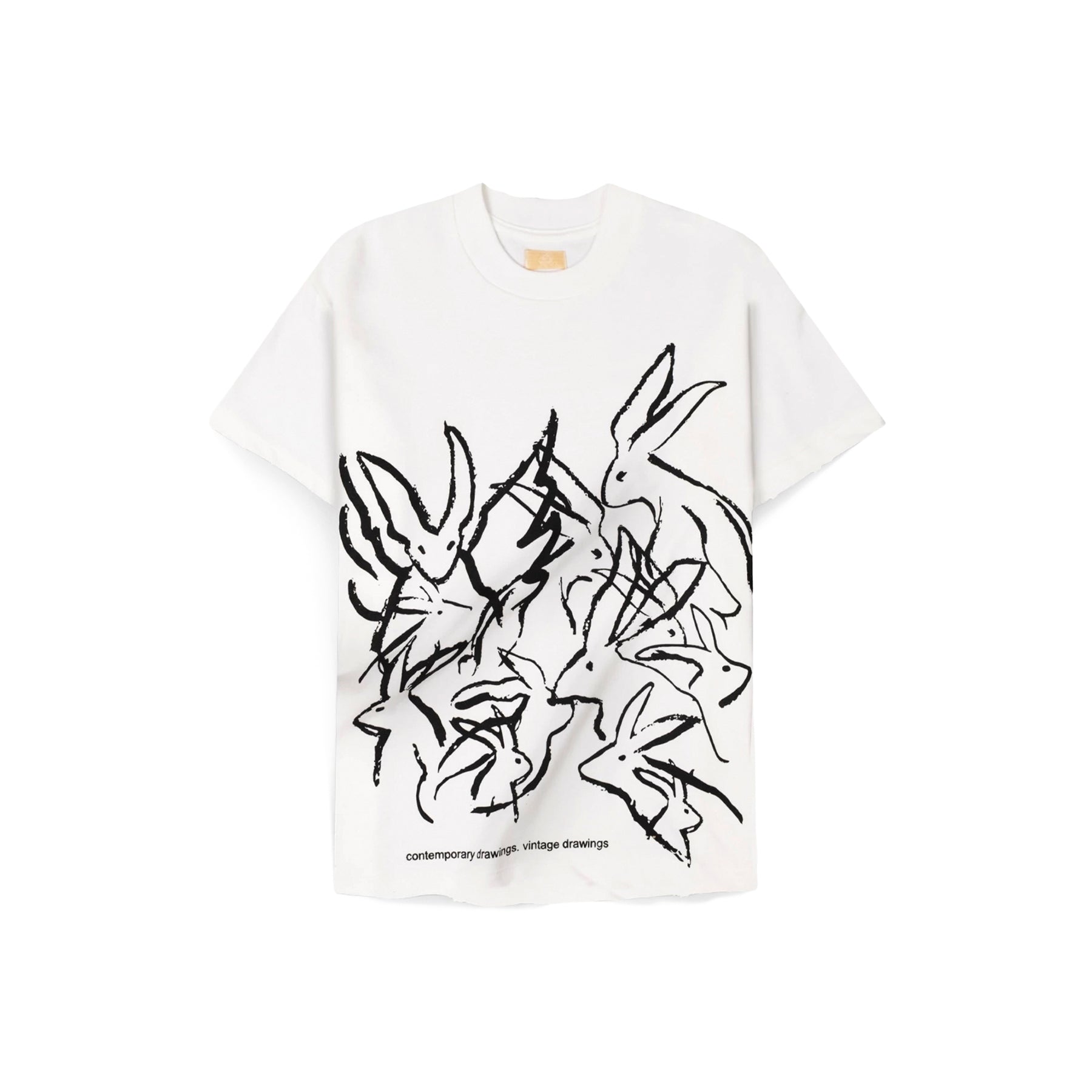 Camiseta "Vintage Drawings" Branco