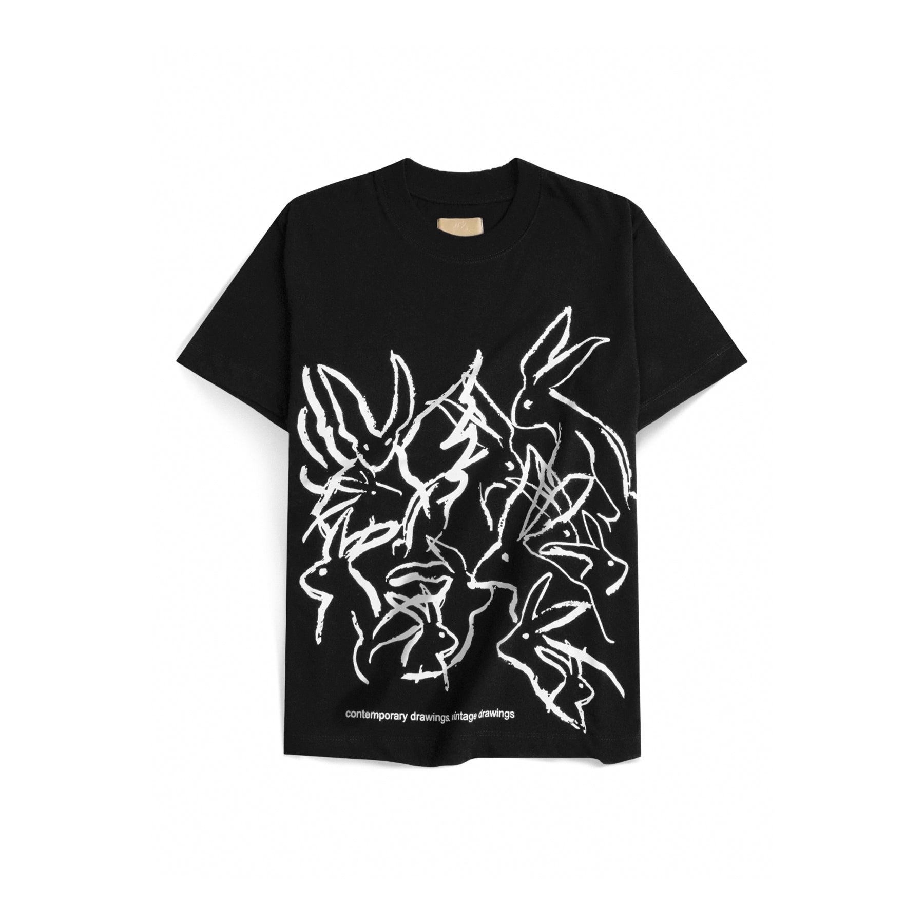 Camiseta "Vintage Drawings" Preta