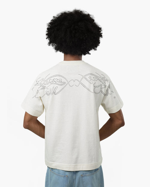 Camiseta "Assinatura" Branca