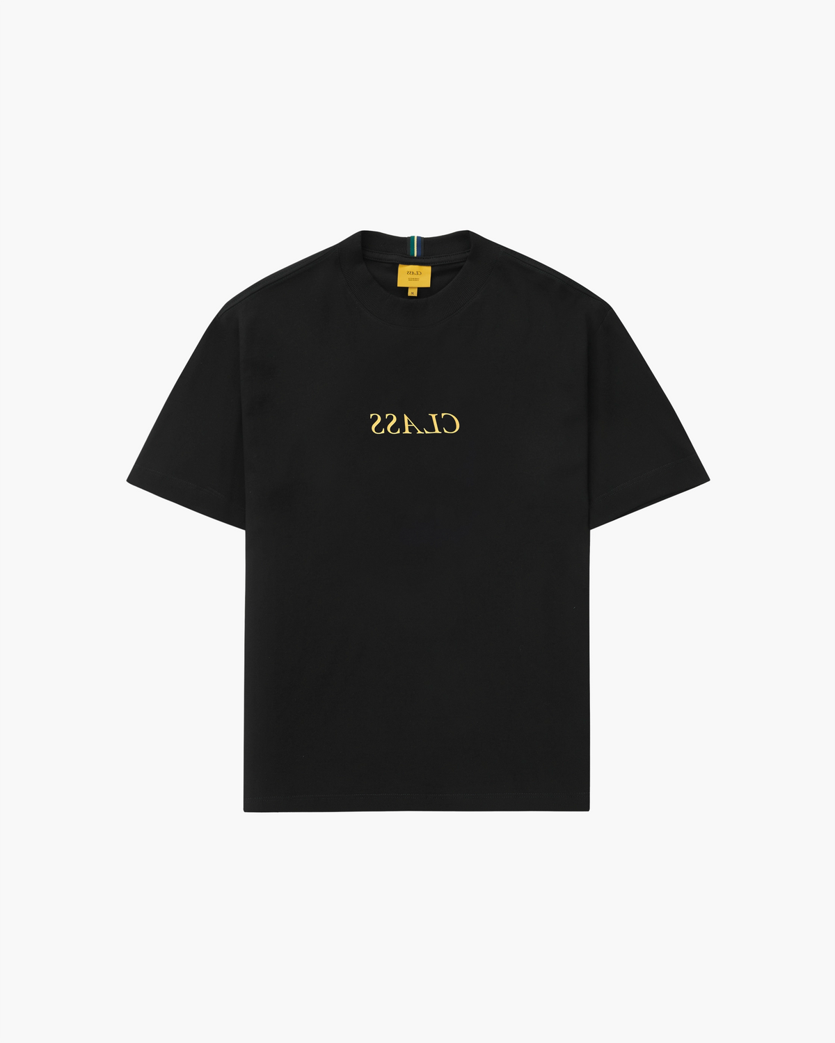 Camiseta "Inverso Gold" Preta