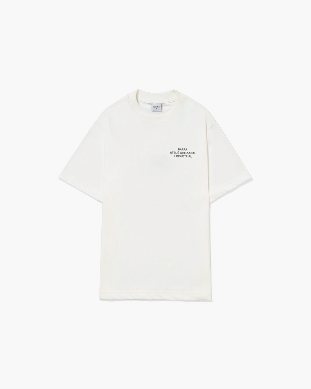 Camiseta "Ateliê Stencil" Branca