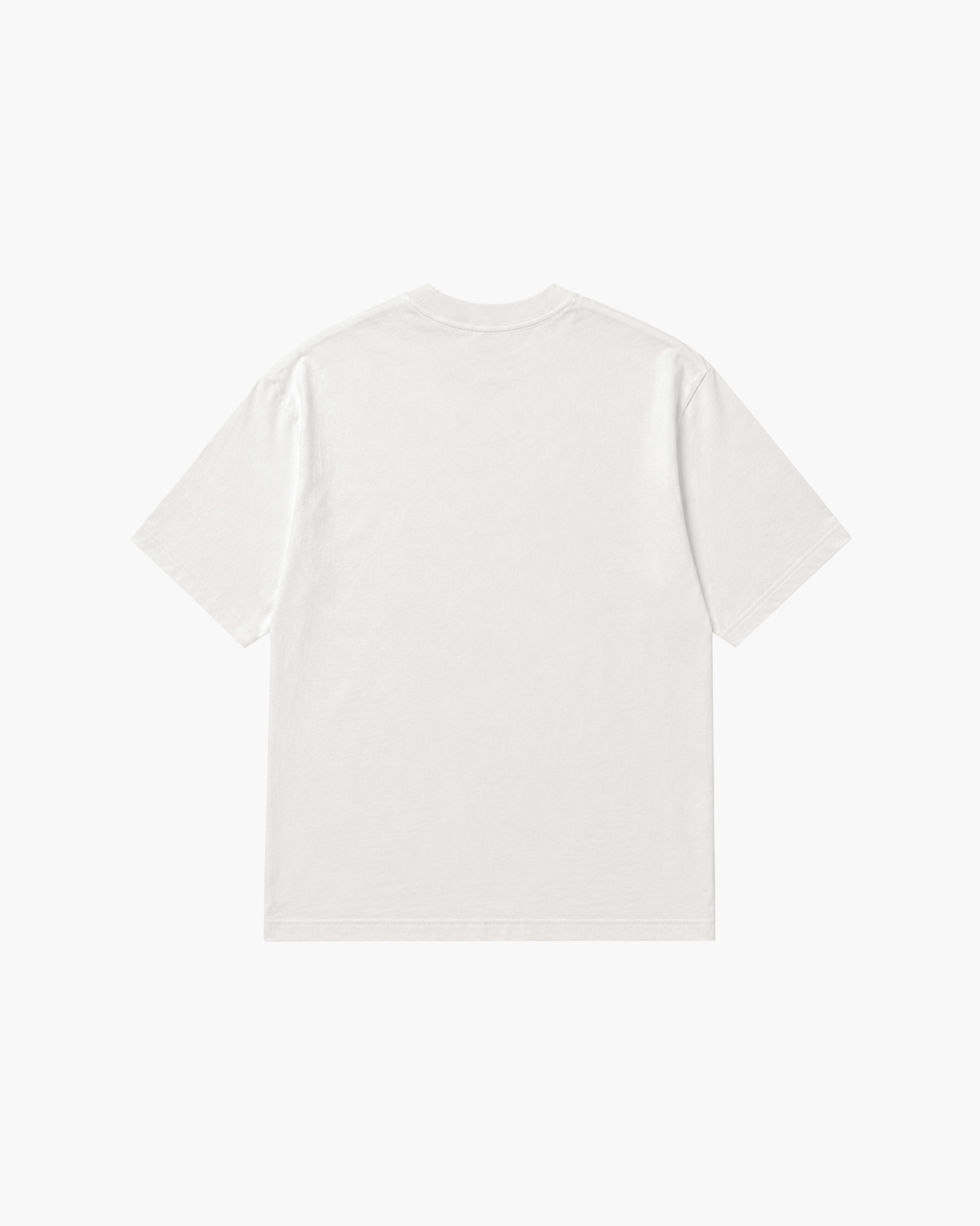 Camiseta "Mundo Falso" Branca