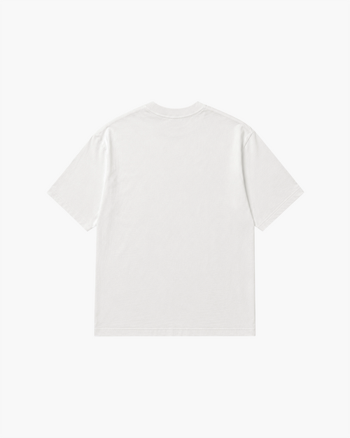 Camiseta "Mundo Falso" Branca