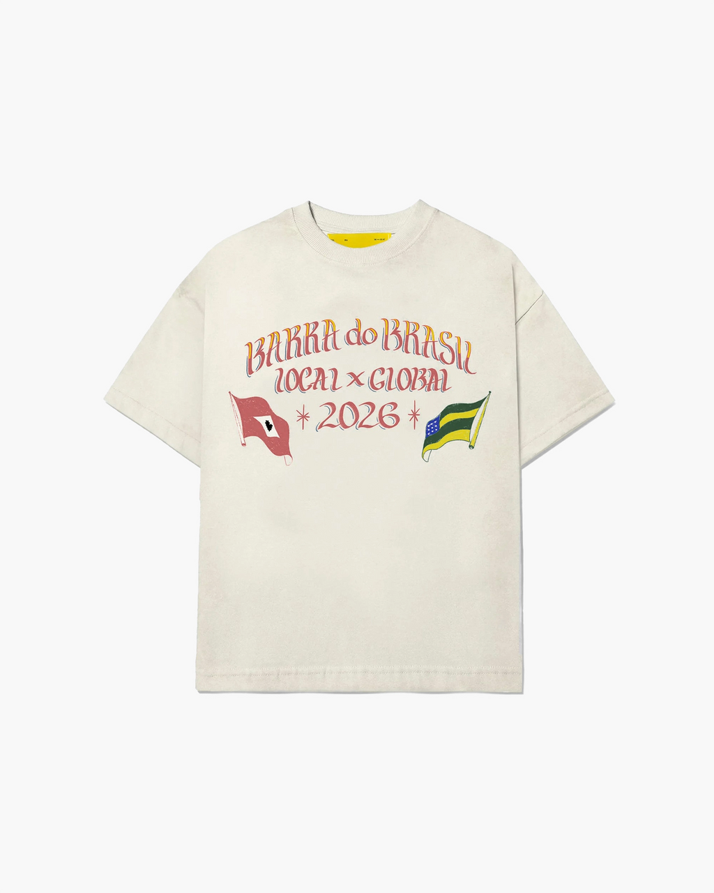 Camiseta "Vernacular" Branca