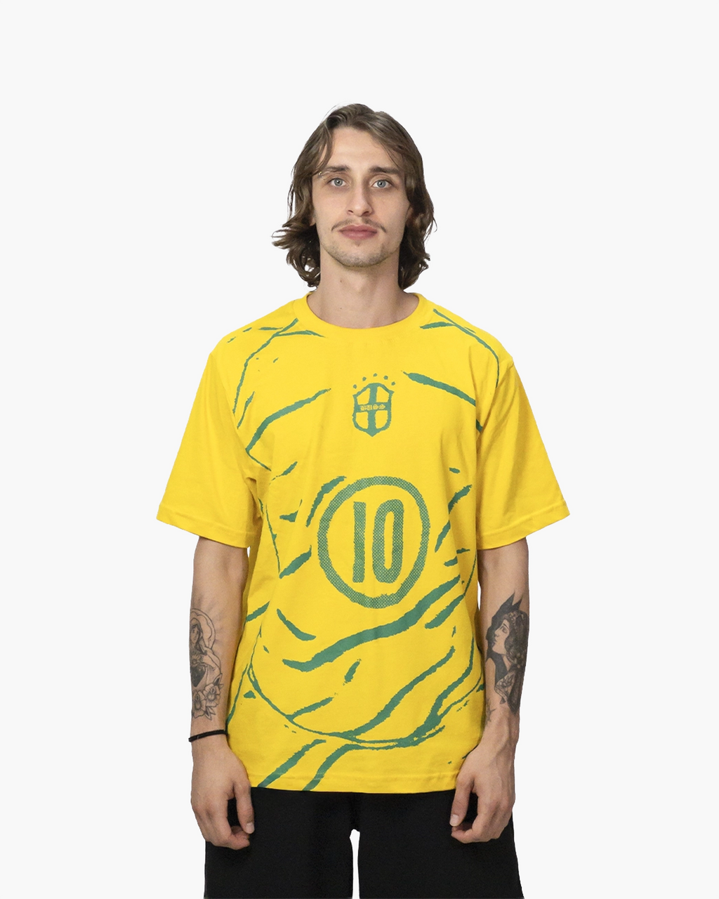 Camiseta "Camisa 10" Amarela