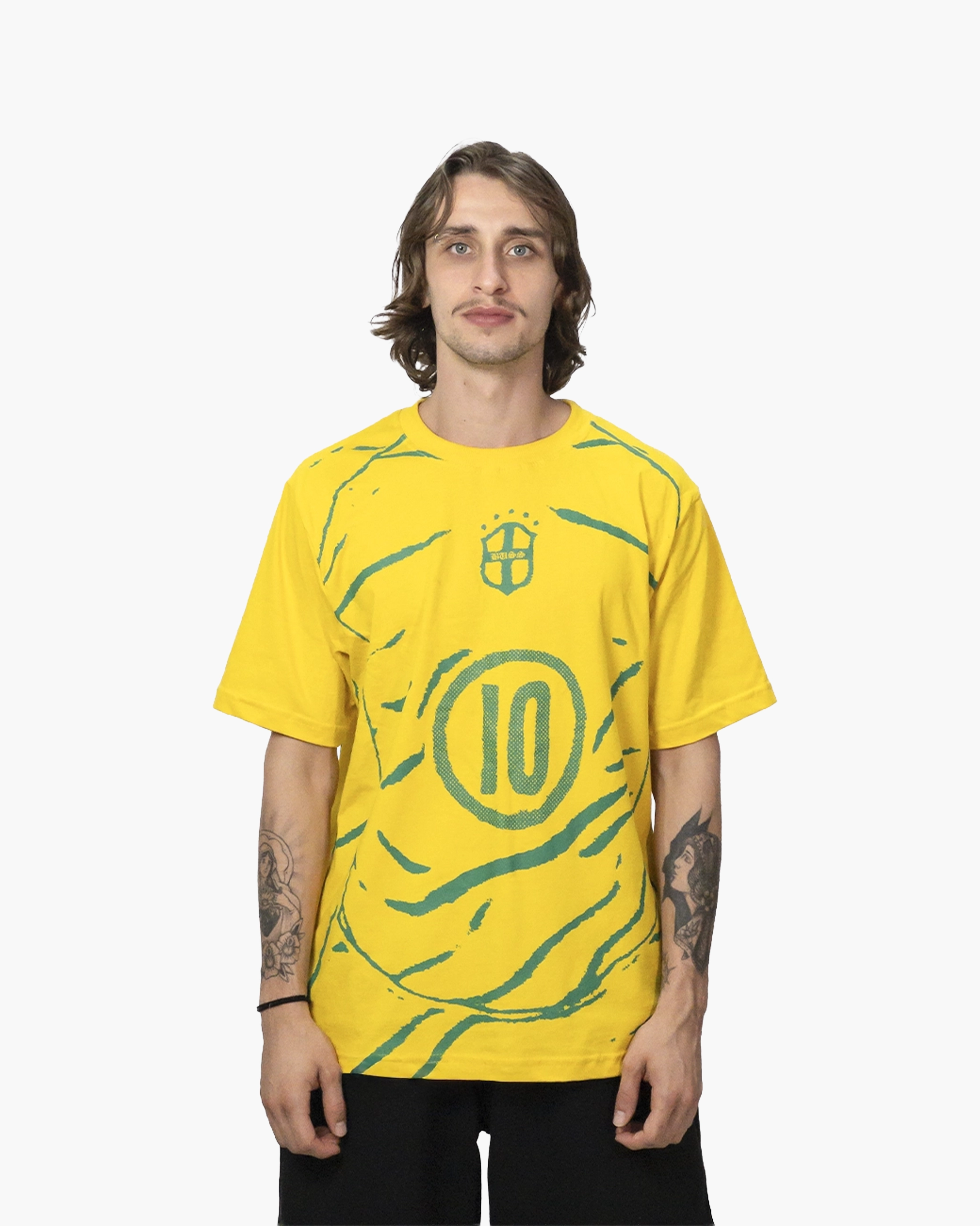 Camiseta "Camisa 10" Amarela