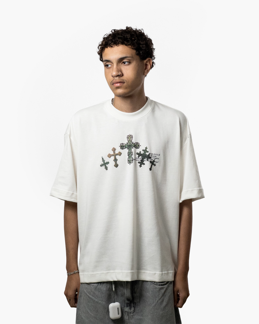Camiseta "Awake" Branca