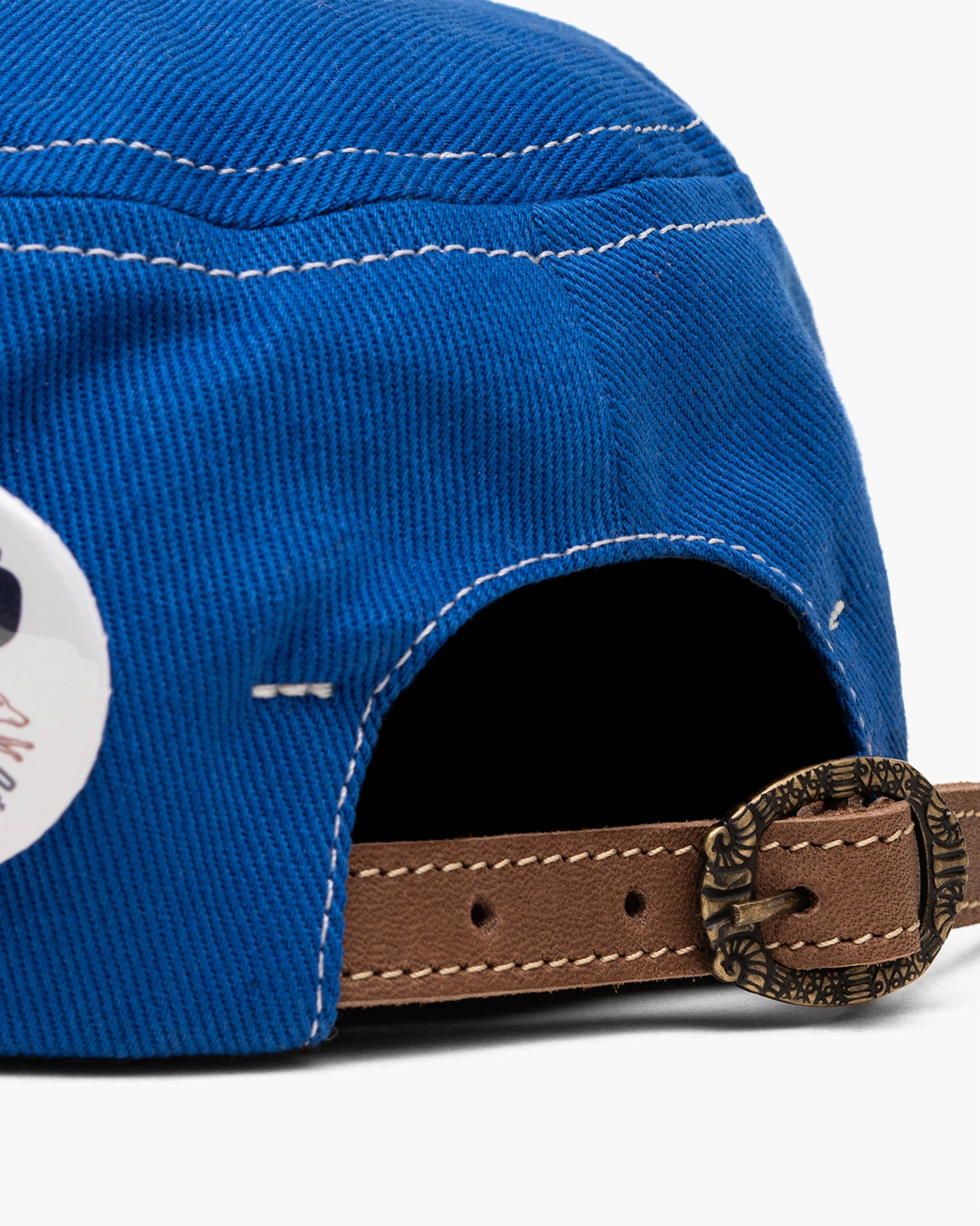 Boné "Pill Box" Azul