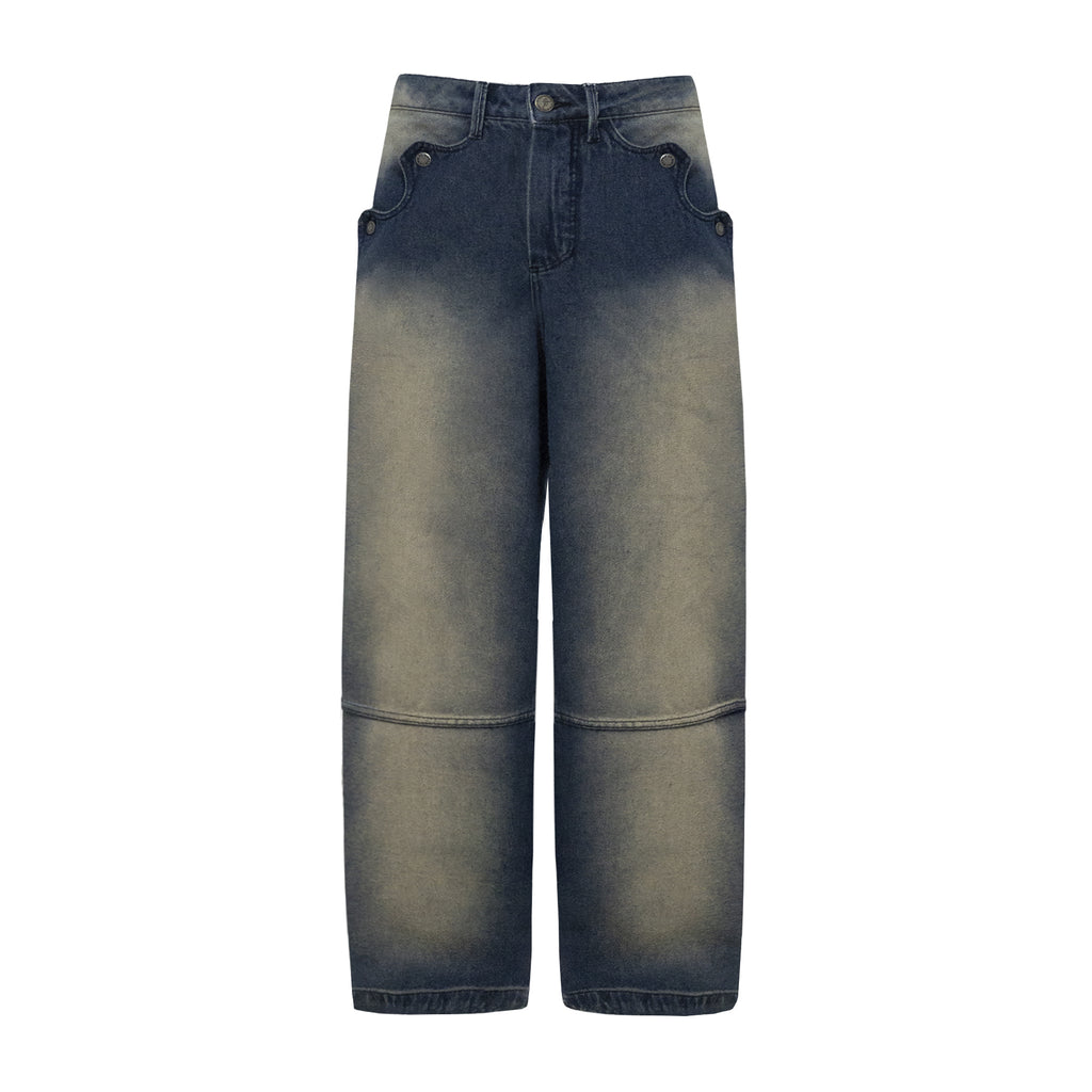 Calça Jeans “Coração” Azul