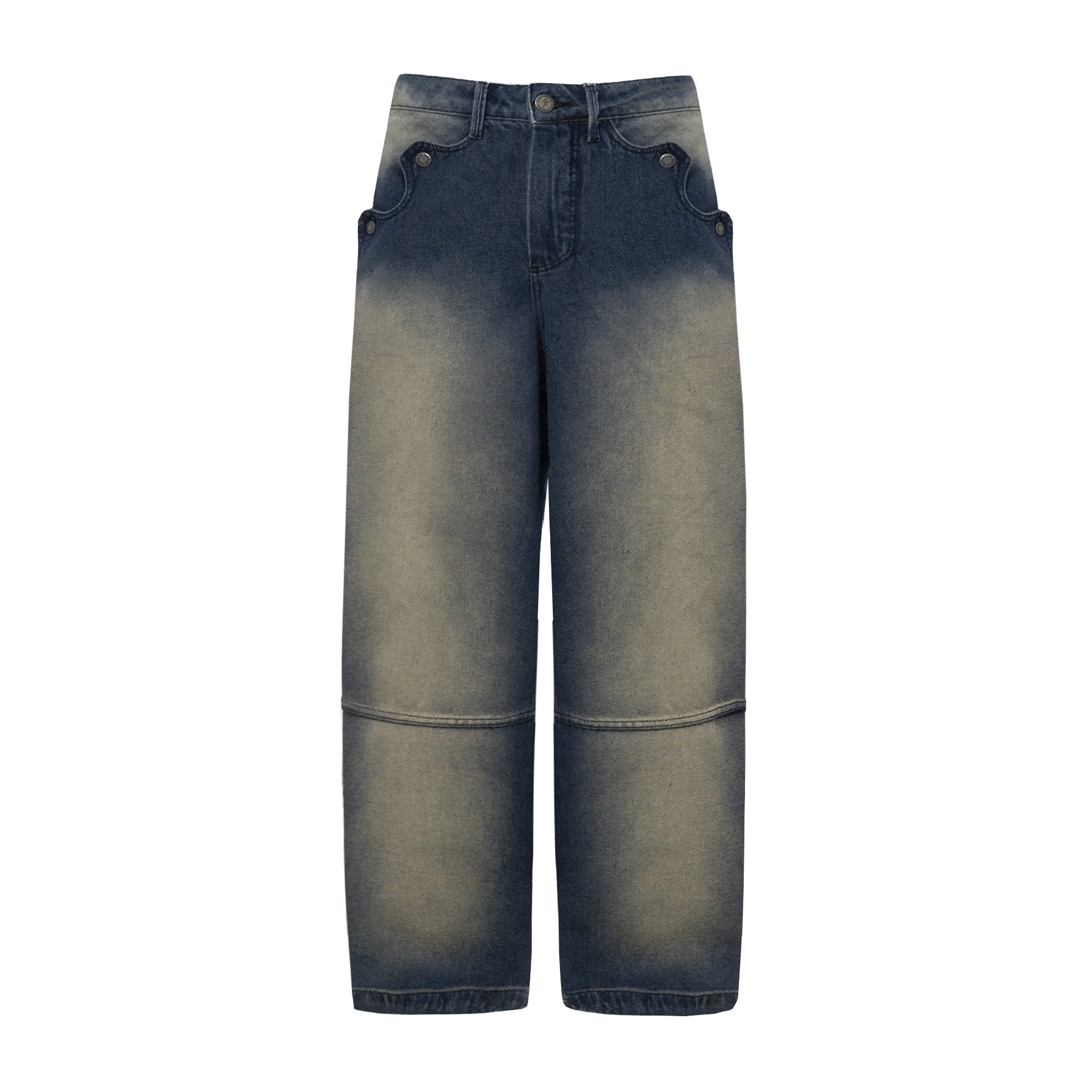 Calça Jeans “Coração” Azul