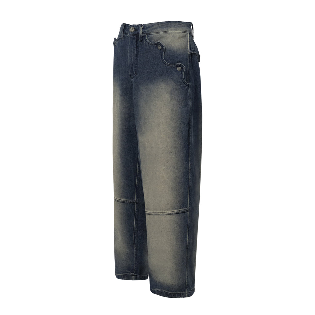 Calça Jeans “Coração” Azul