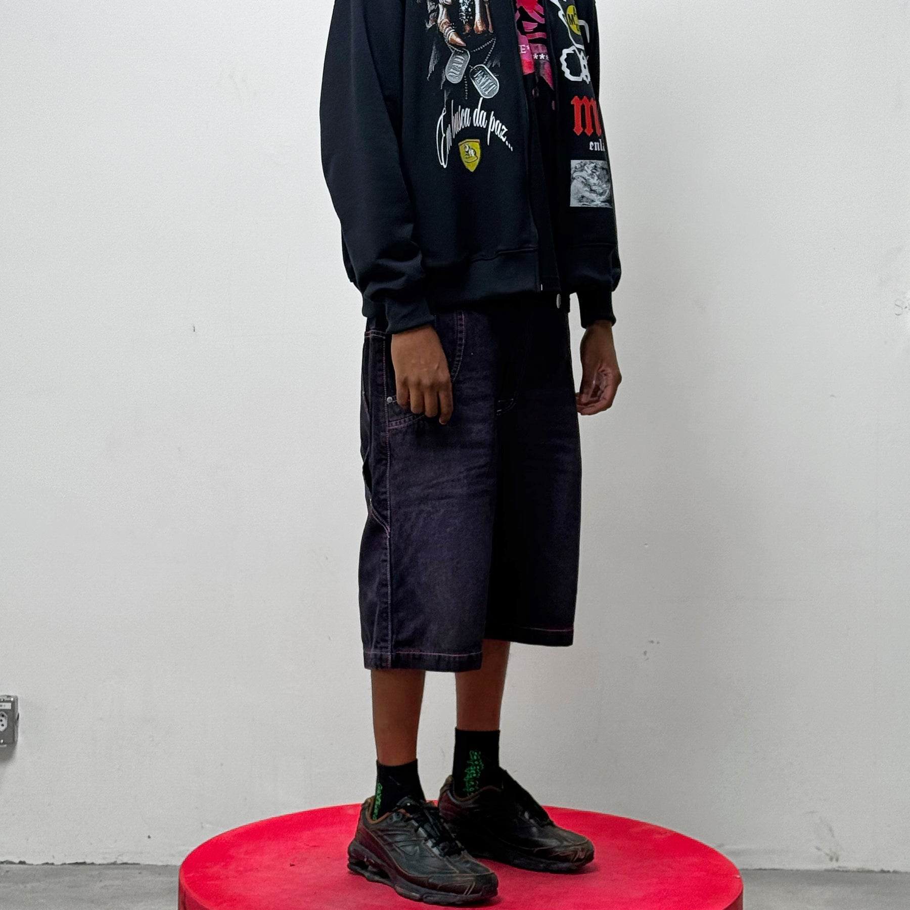 Bermuda Jeans “Curvas Tinturaria” - Drop Company