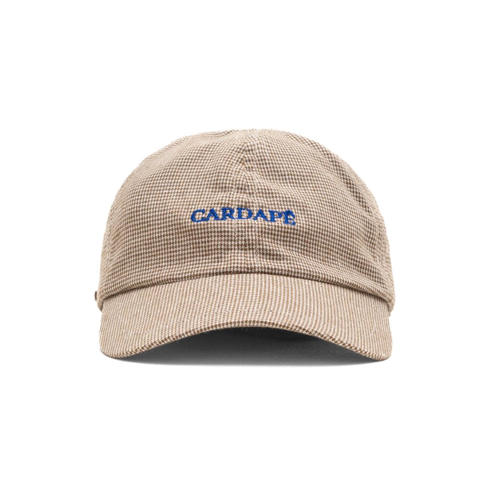 Boné Dad Hat "Pied Poule" Bege - Drop Company