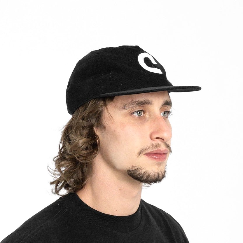 Boné Trucker "C Logo Veludo" Preto - Drop Company