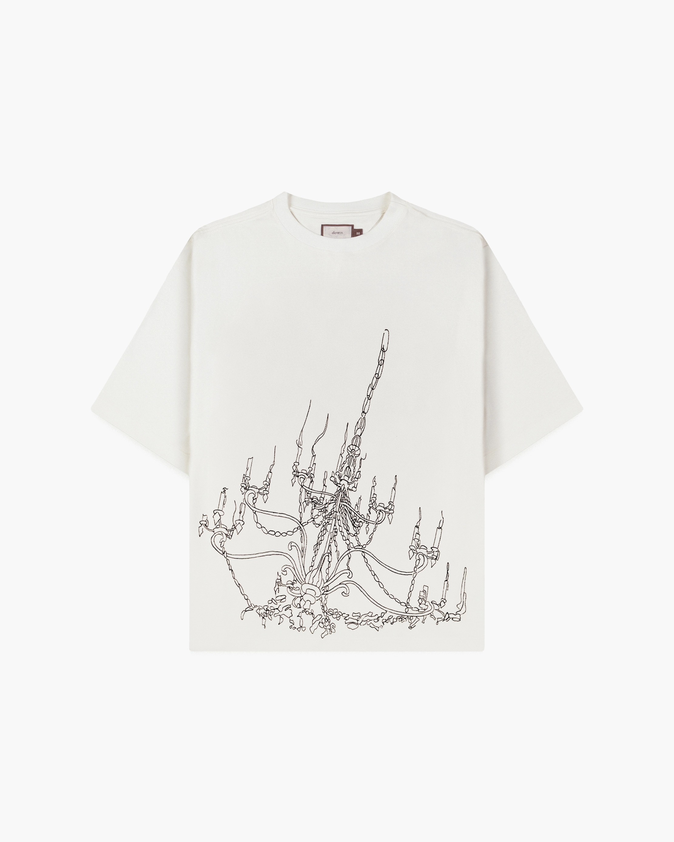 Camiseta "Chandelier" Branca