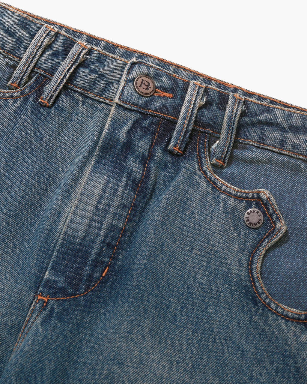 Calça Jeans "Reta" Azul