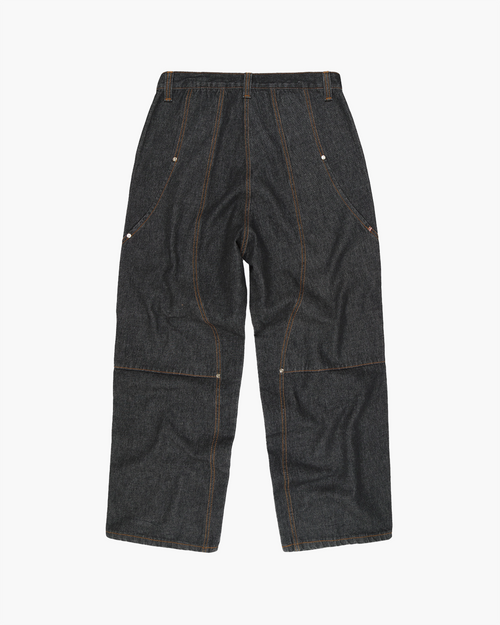 Calça Jeans "Caracteres" Preta