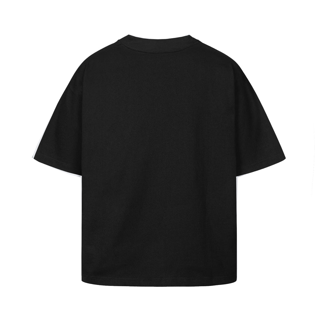 Camiseta Boxy Preta