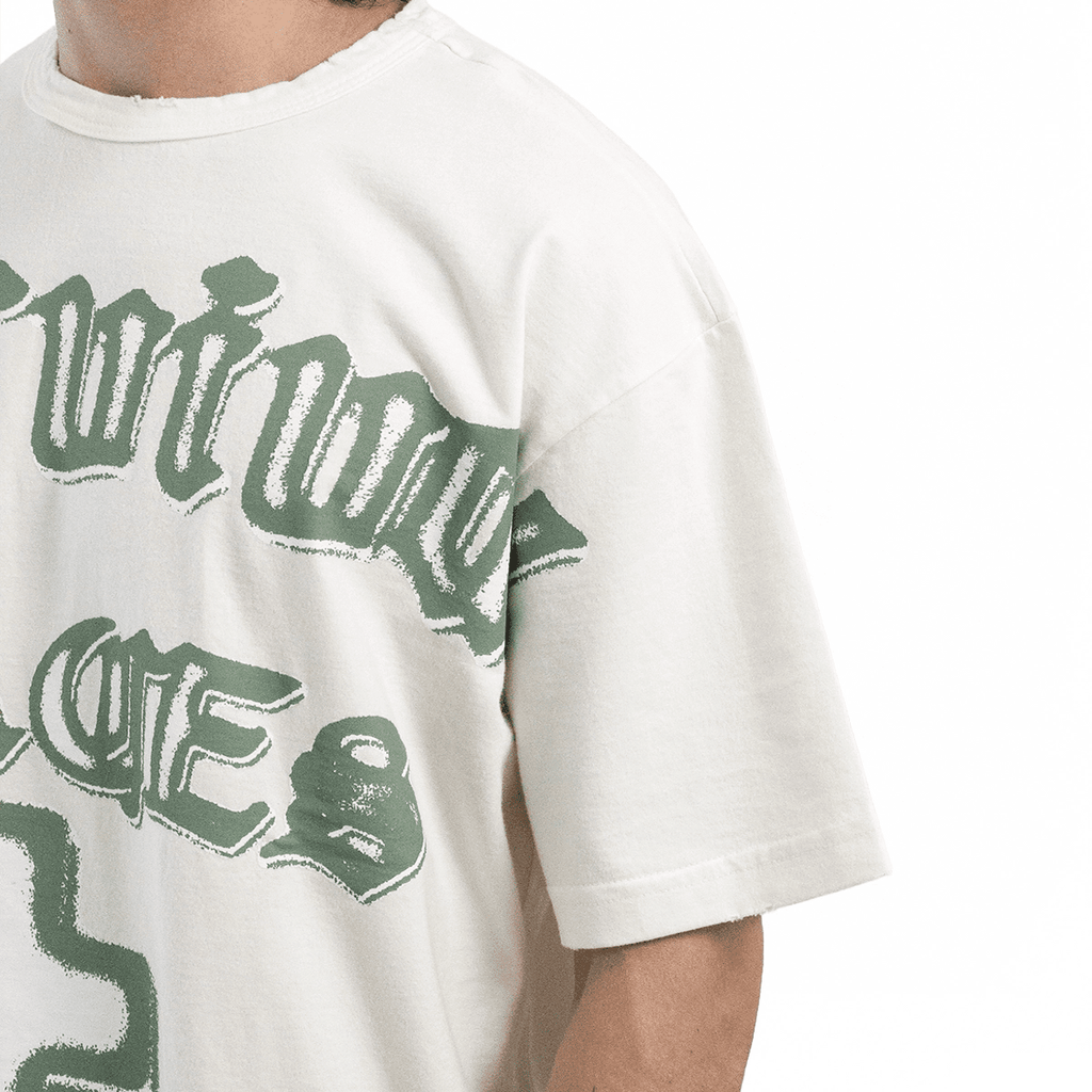 Camiseta "Airbrush" Branca - Drop Company