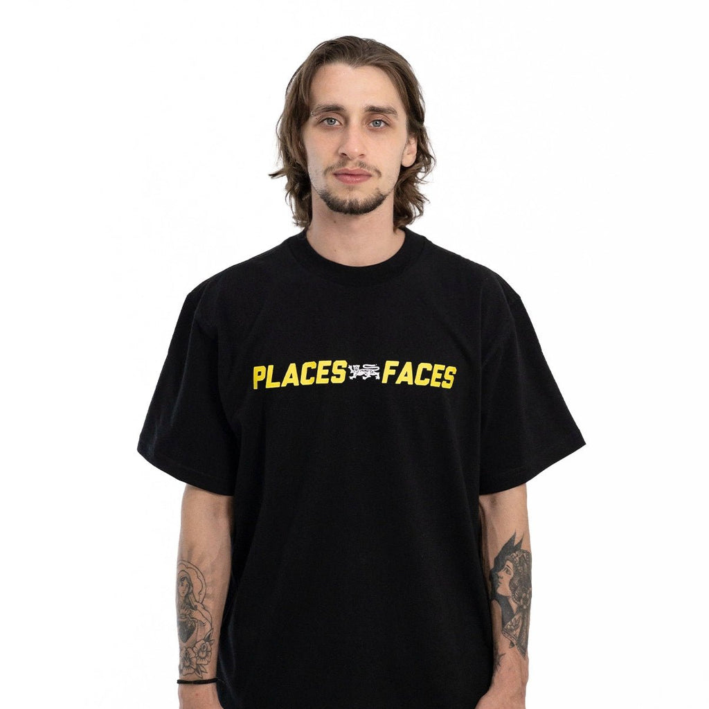 Camiseta "Logos" Preta - Drop Company