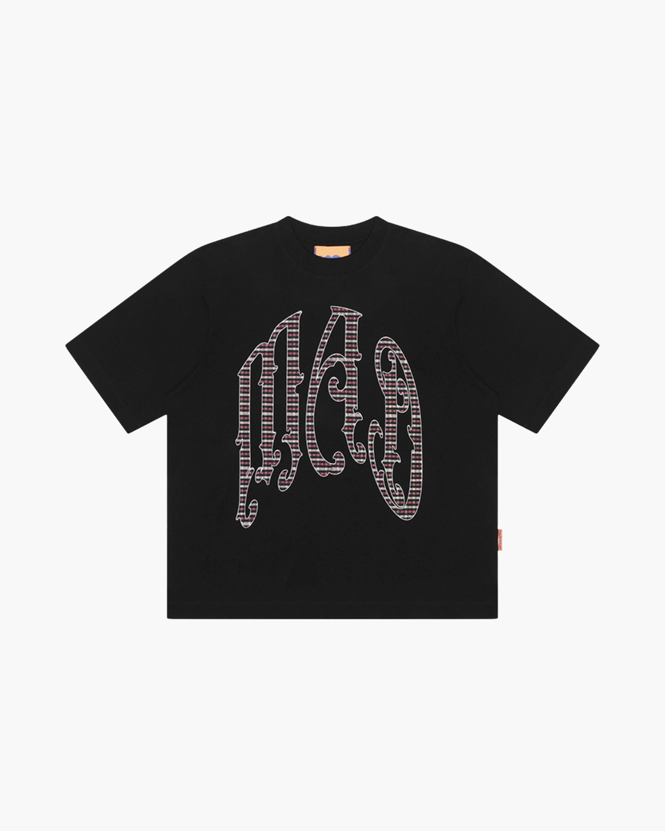 Camiseta "Xadrez Vermelho" Preta