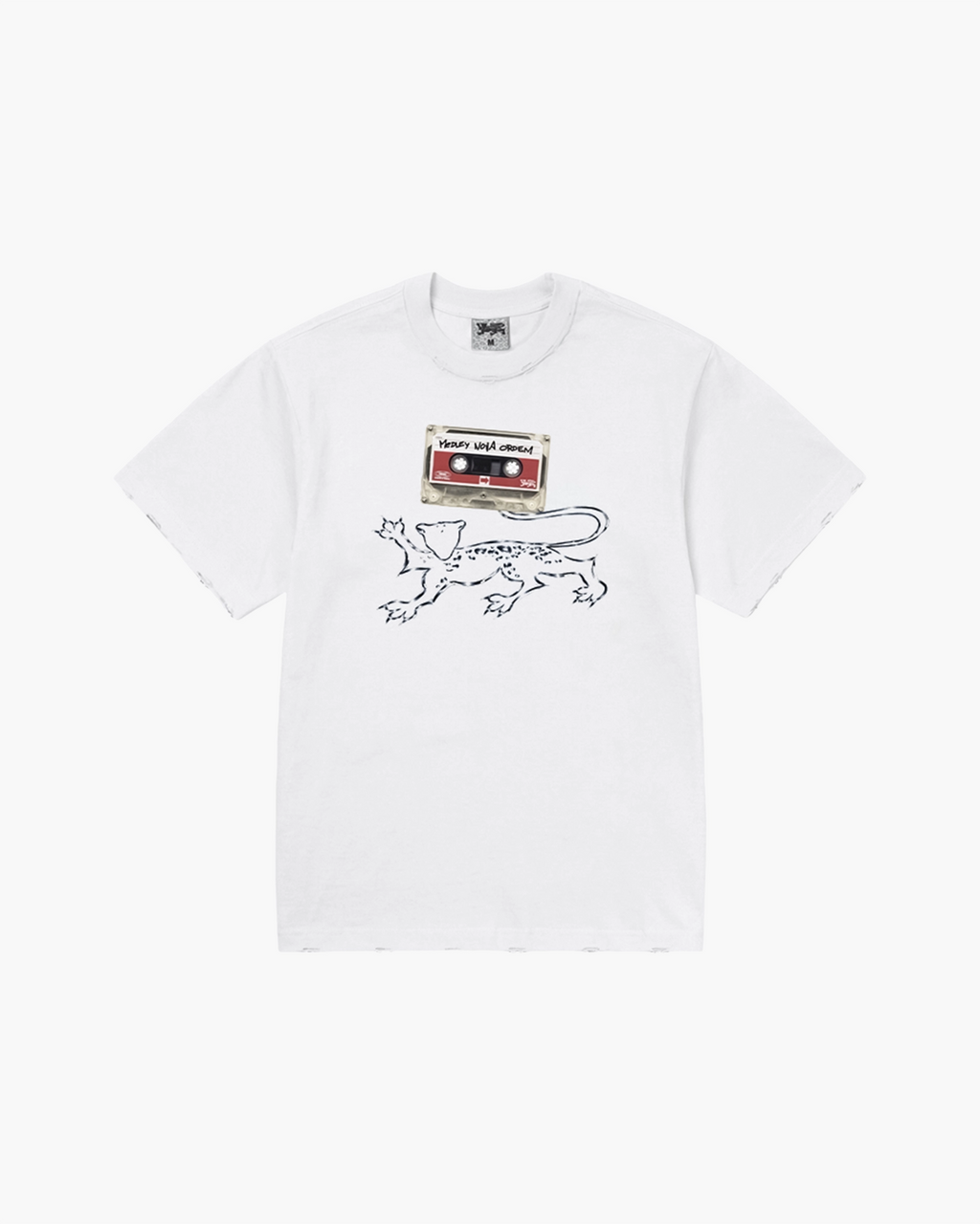 Camiseta "Fita Onça" Branca
