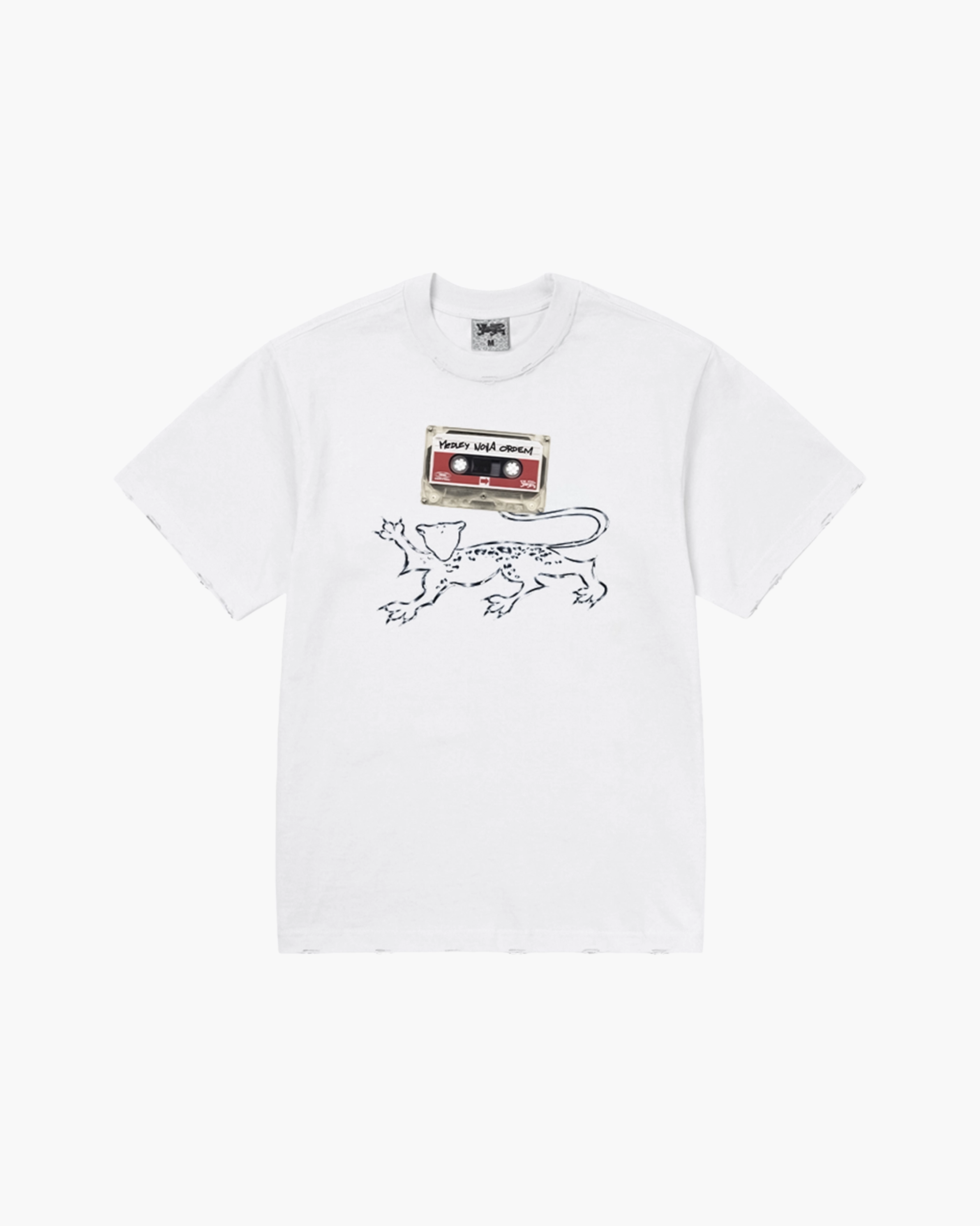 Camiseta "Fita Onça" Branca