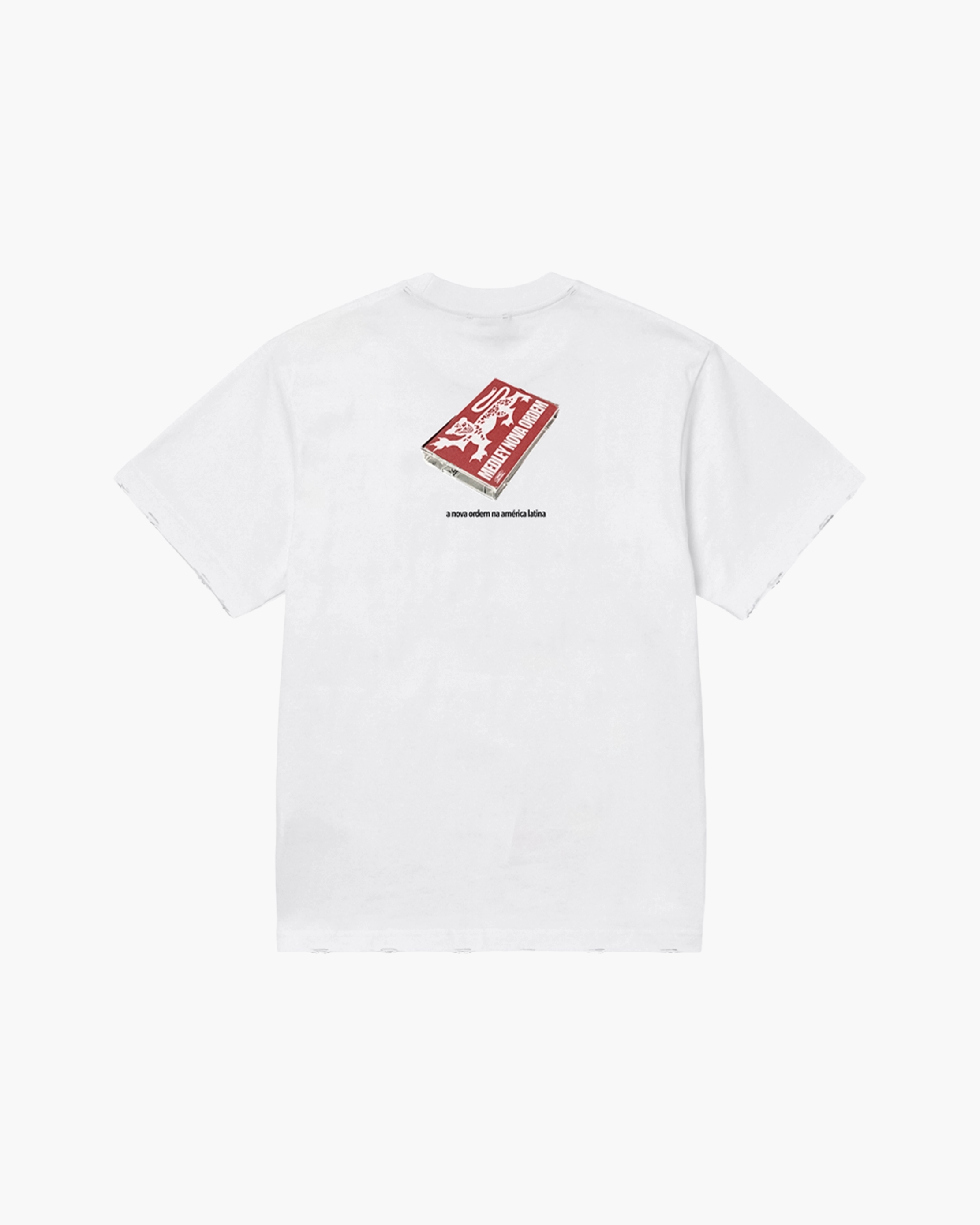 Camiseta "Fita Onça" Branca