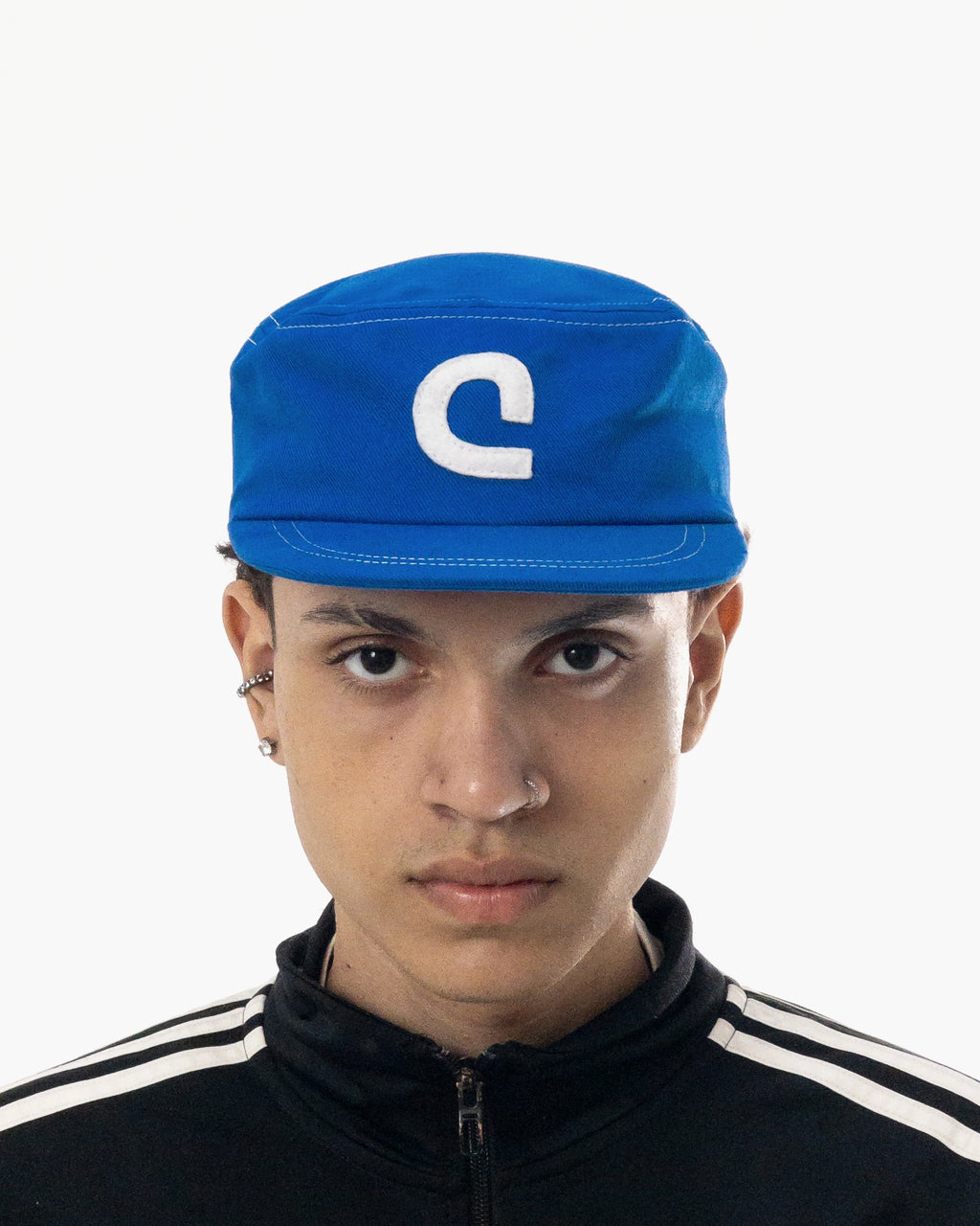 Boné "Pill Box" Azul