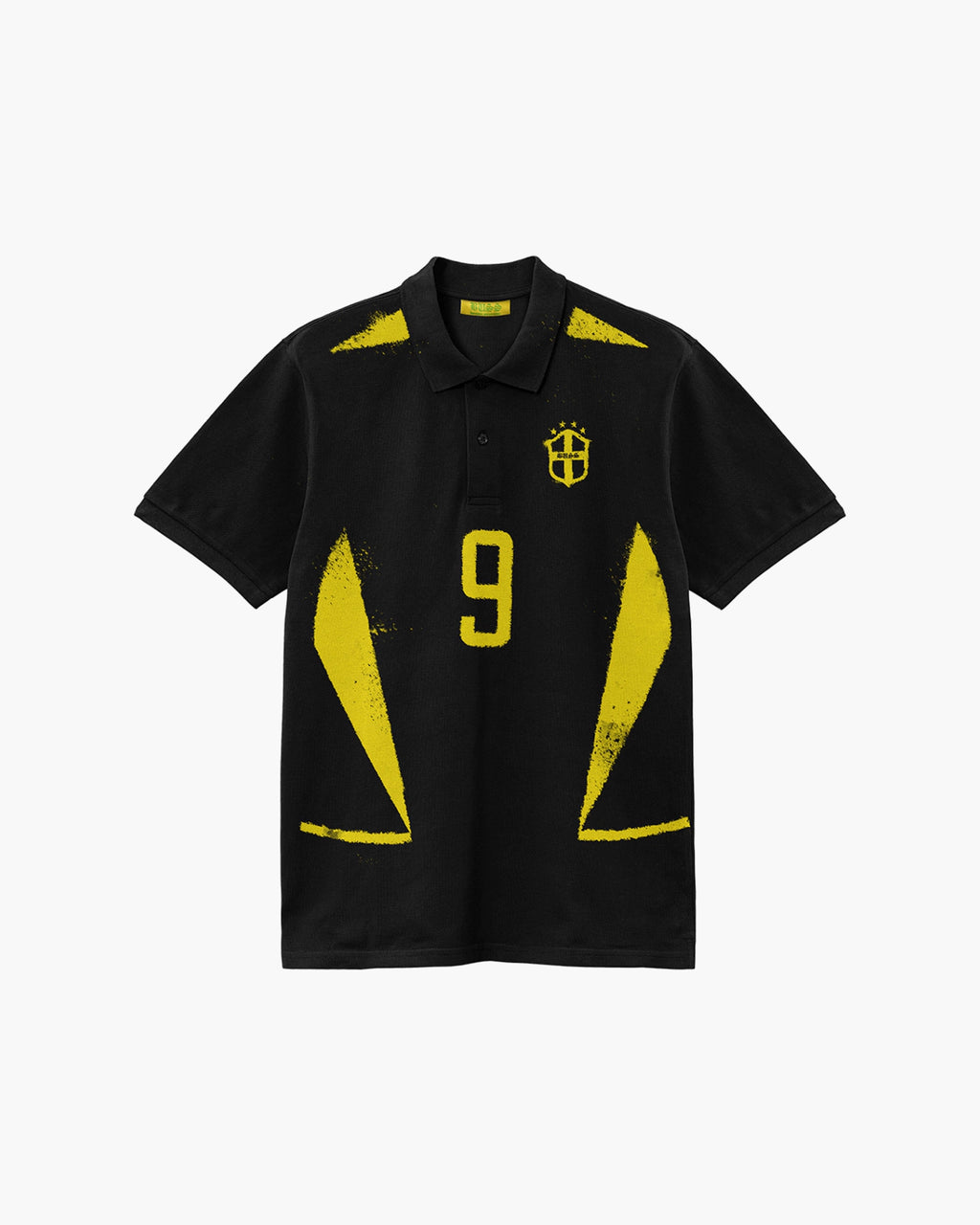 Camisa Polo "Brasil" Preta