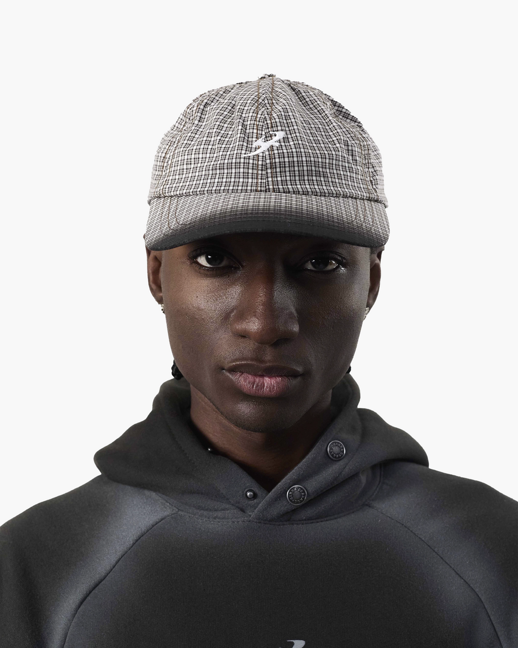 Boné "Jateado Xadrez"
