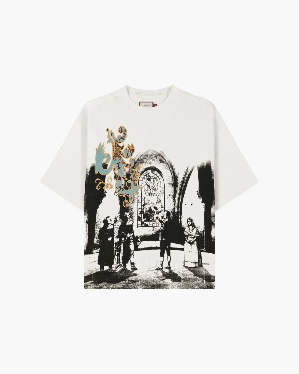 Camiseta "Diretoria JACQUARD.66" Branca