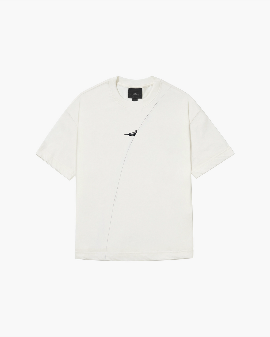 Camiseta "Half" Branca