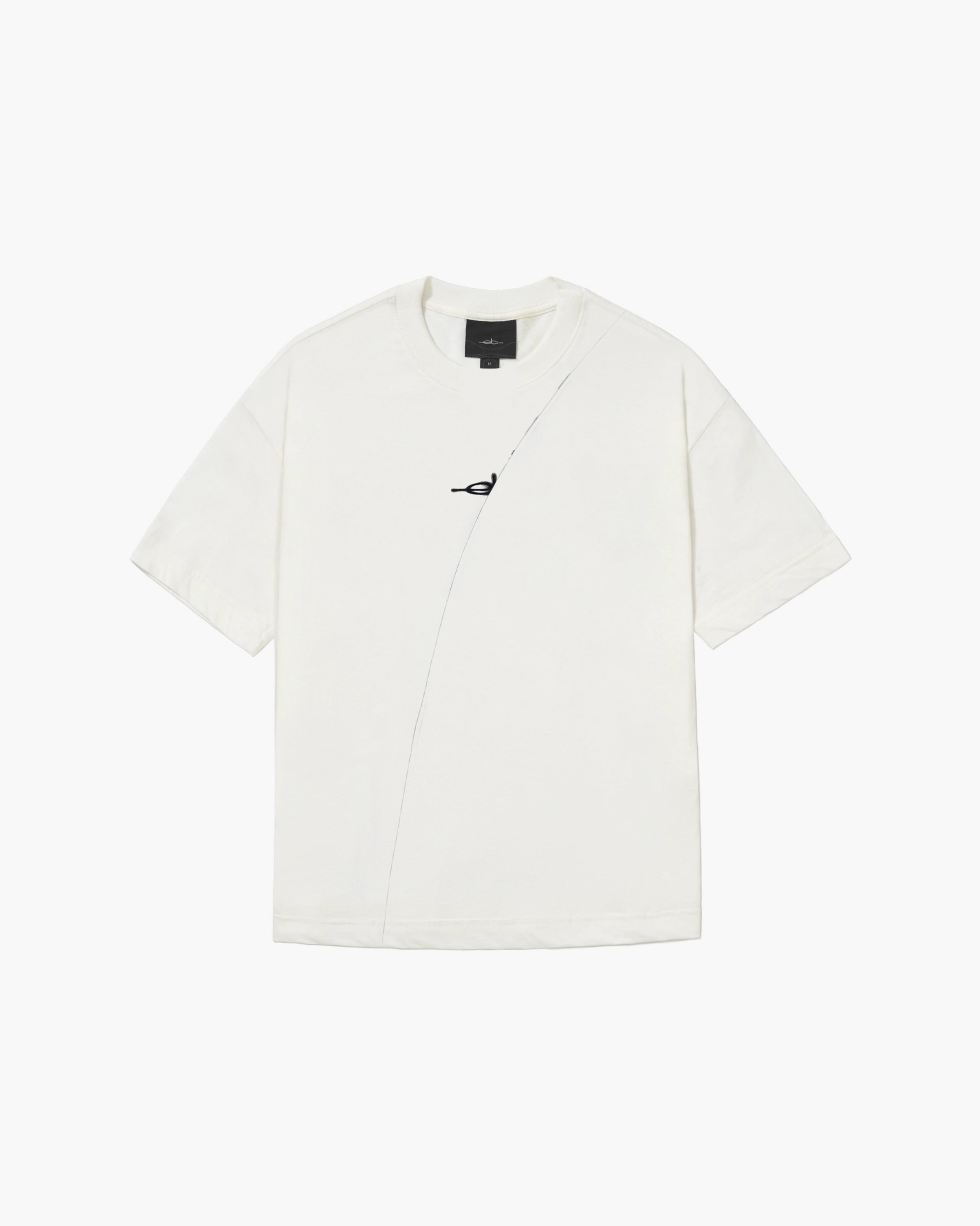 Camiseta "Half" Branca