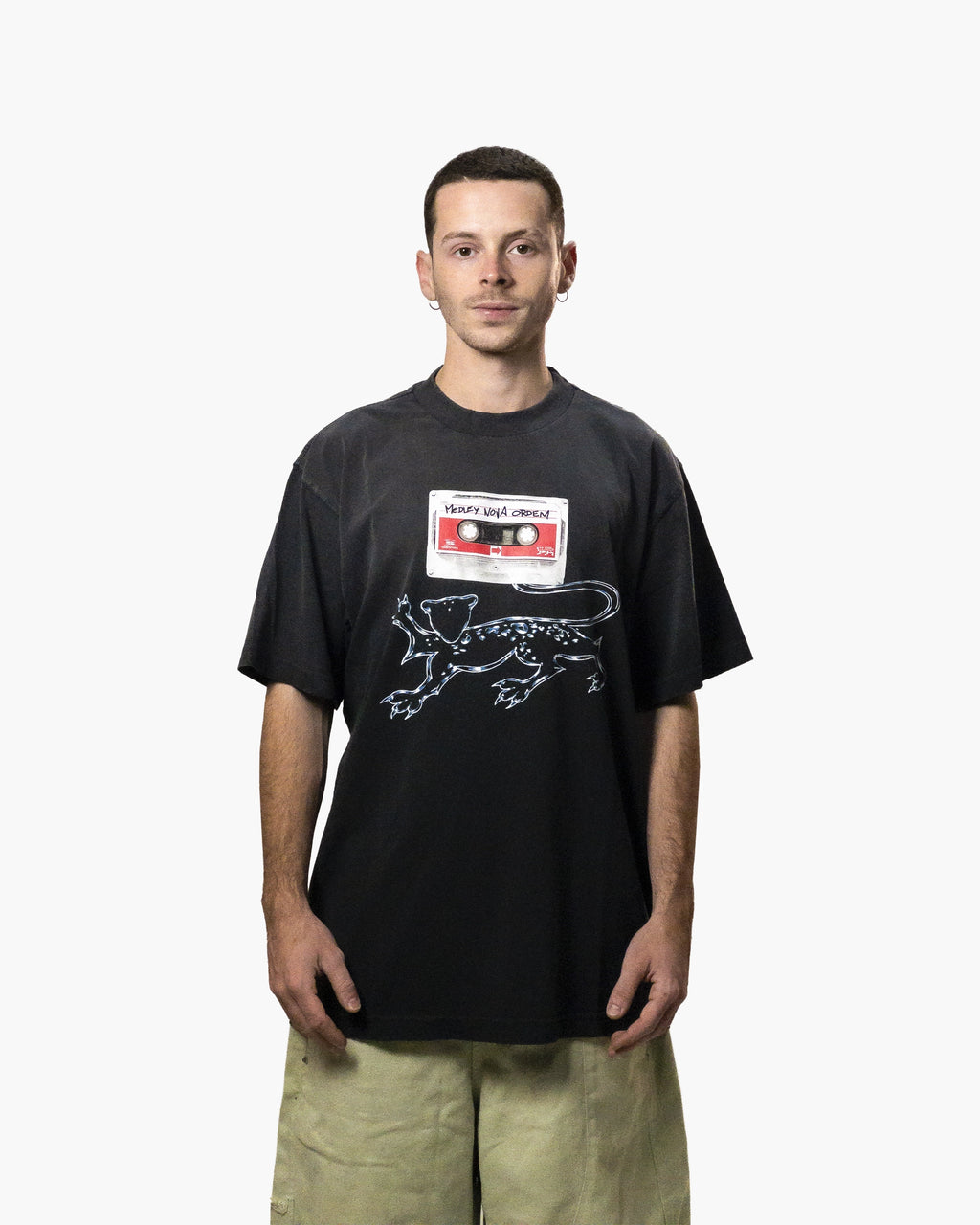 Camiseta "Fita Onça" Estonada