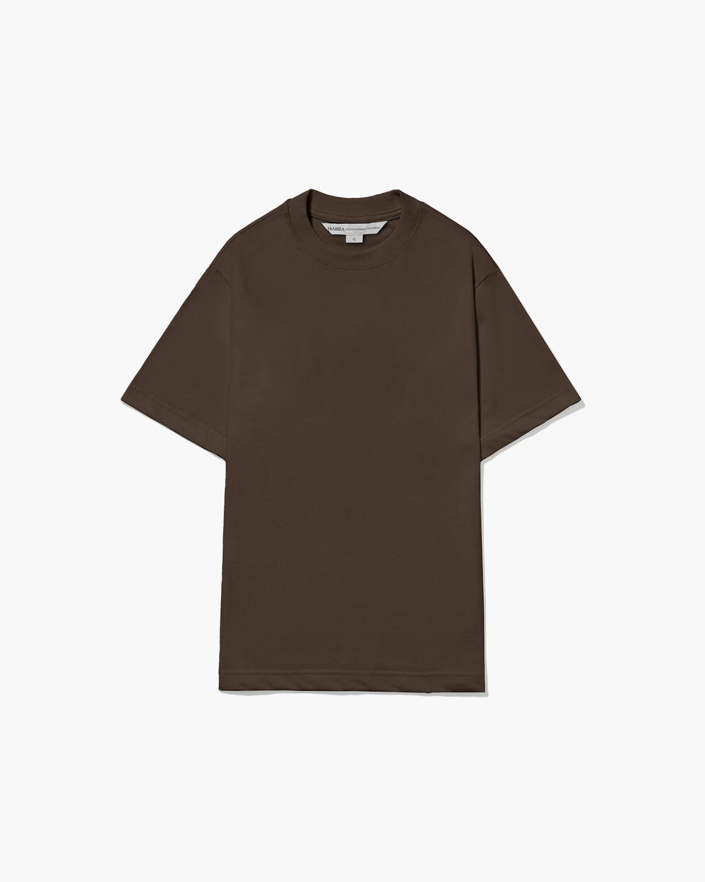 Camiseta "Logo Remix" Marrom