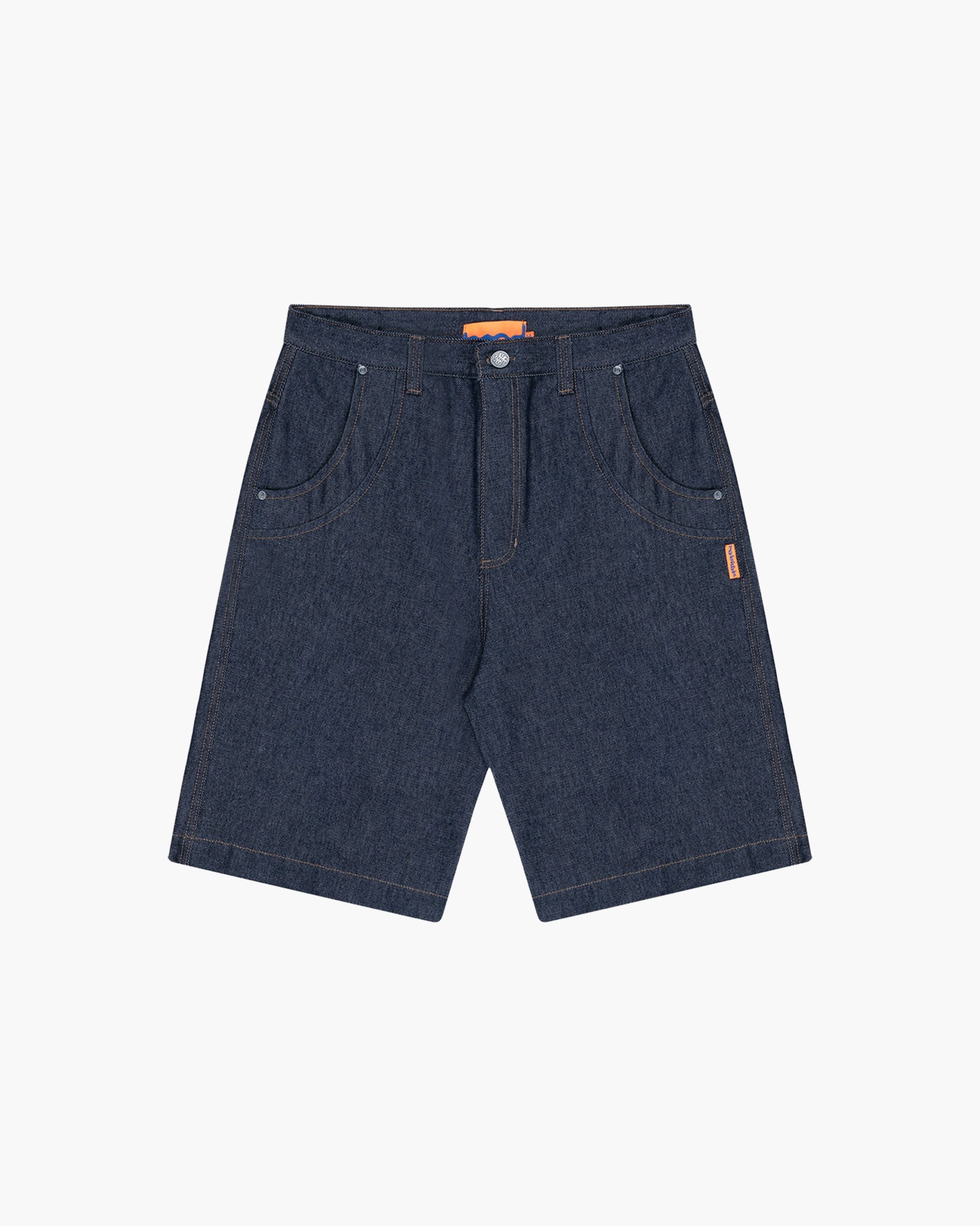 Bermuda Jeans "Laser Xadrez"