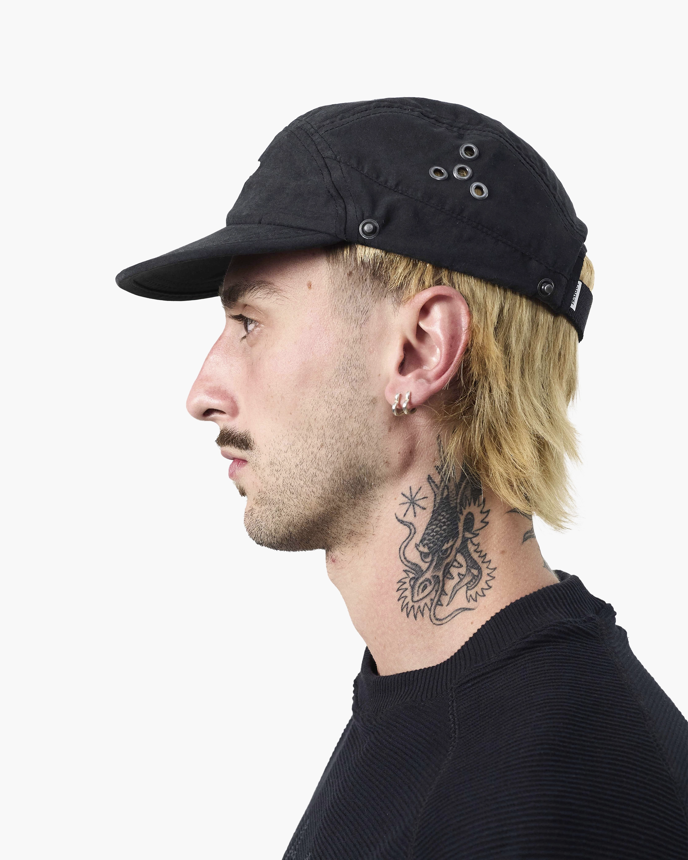 Boné Five Panel Preto