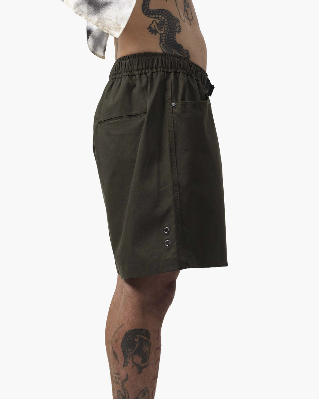 Shorts Sarja "Tech" Verde
