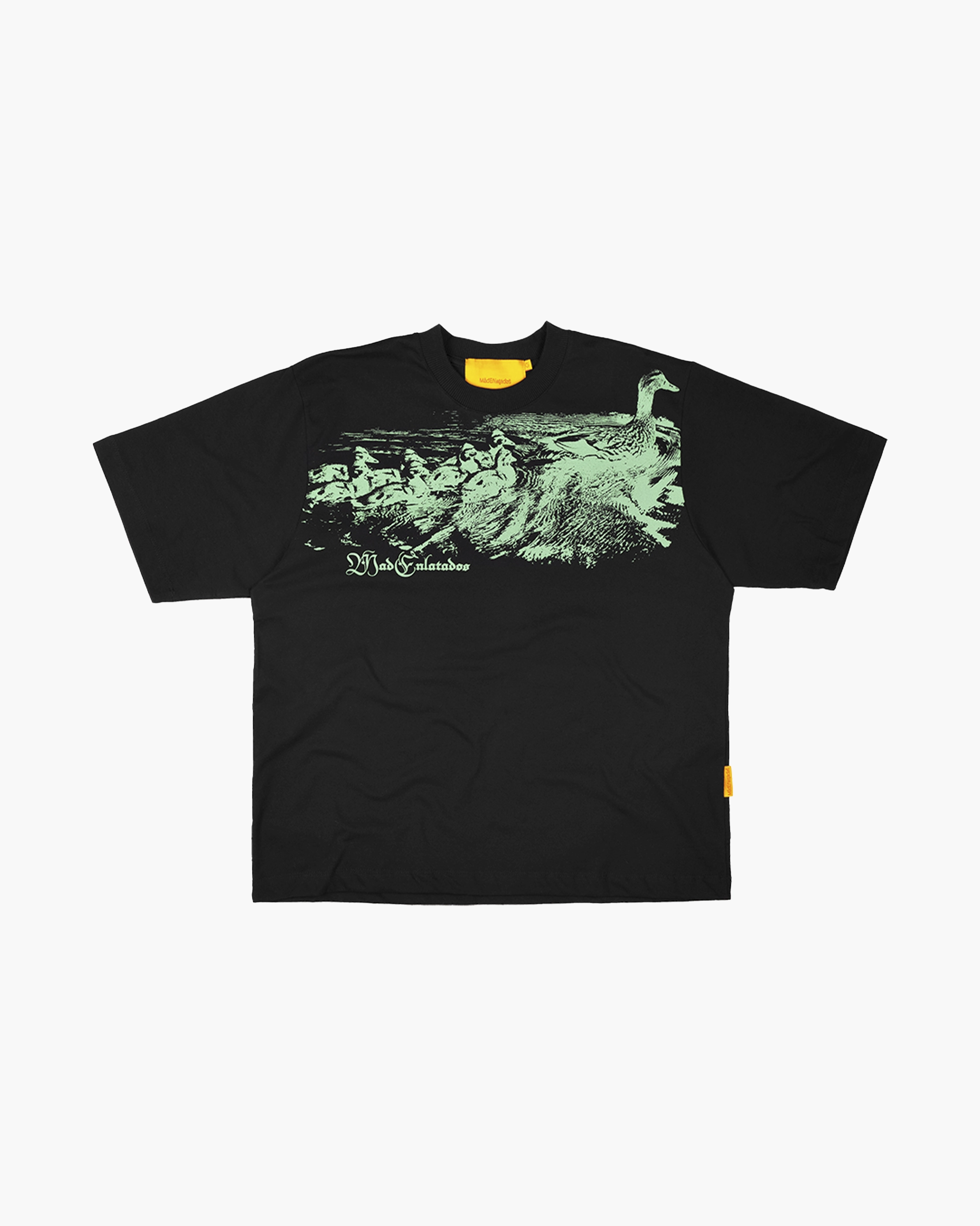 Camiseta "Patinho na Lagoa" Preta