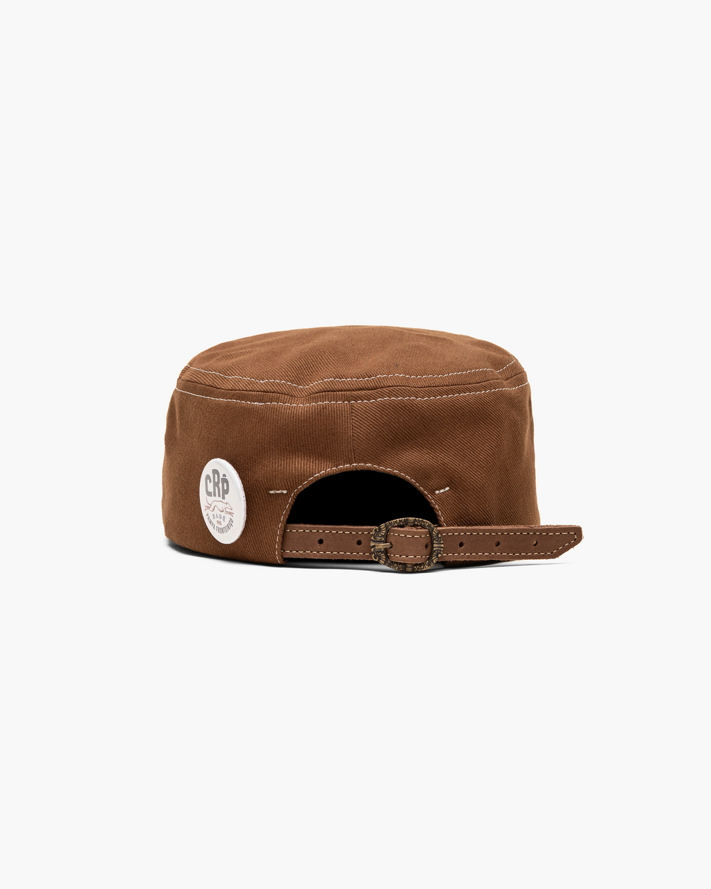 Boné "Pill Box" Marrom