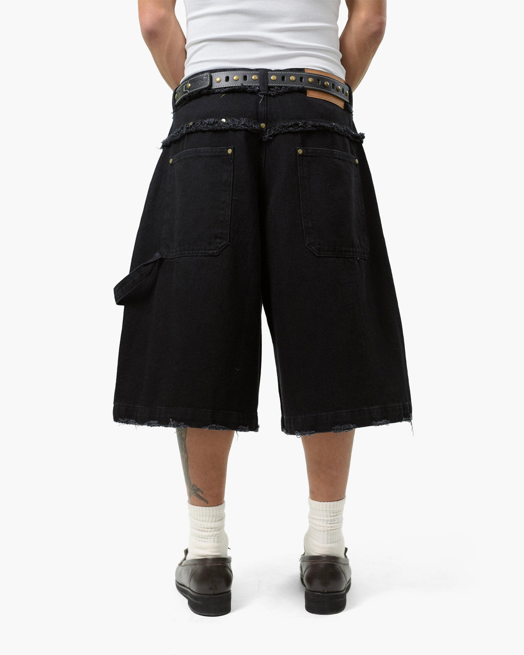 Bermuda Jeans "Desconstruída"