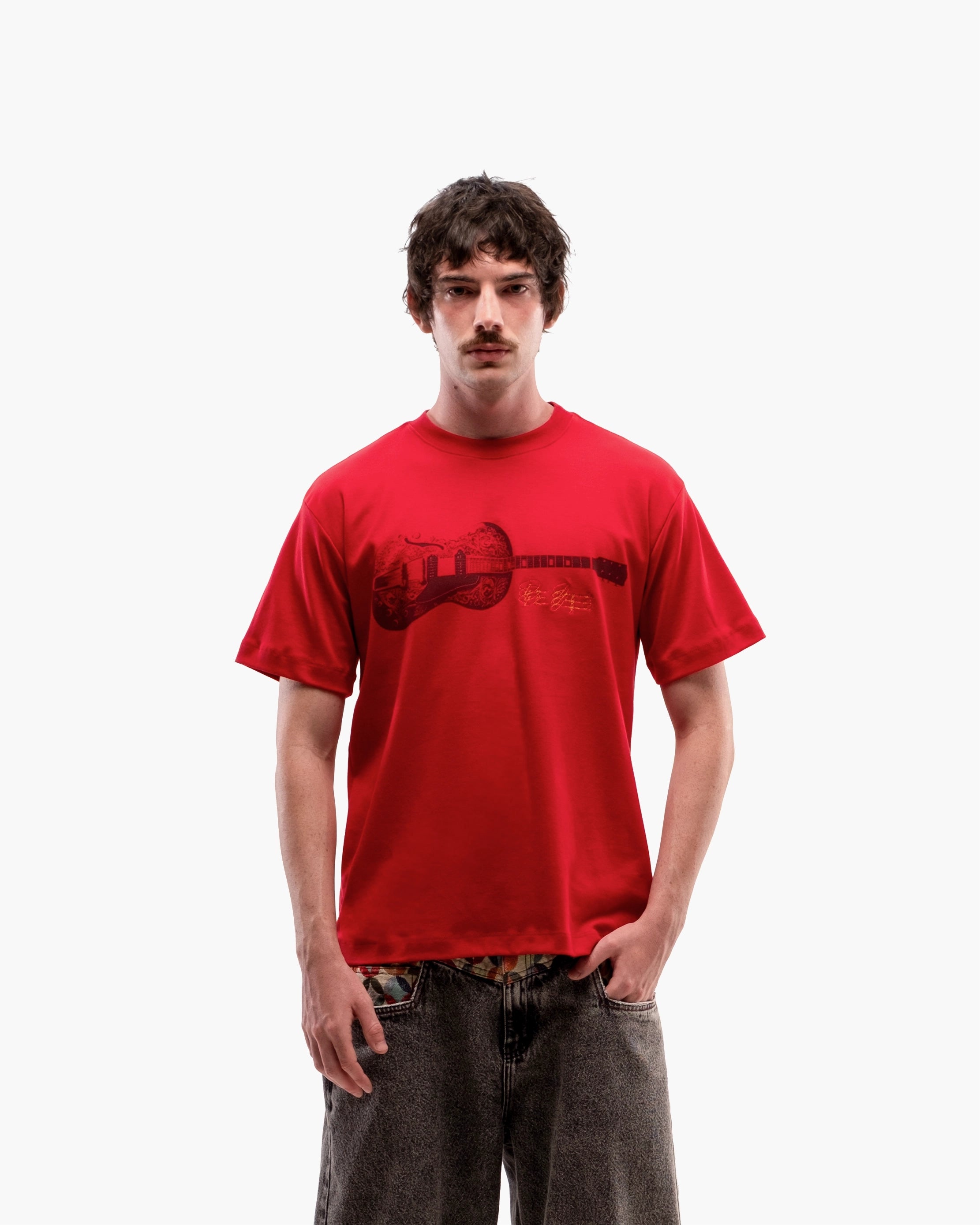 Camiseta "Nhoque Sound" Vermelha