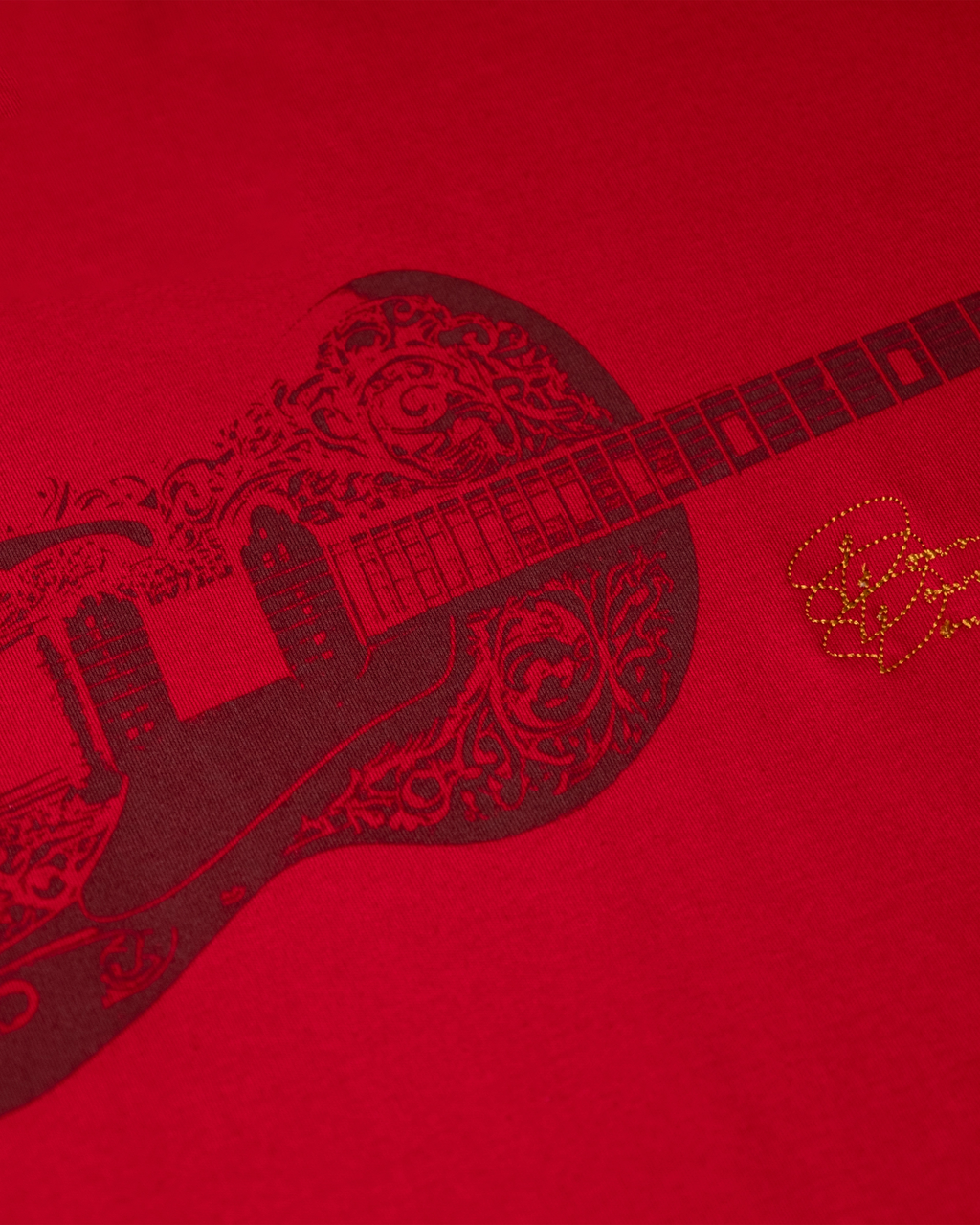 Camiseta "Nhoque Sound" Vermelha