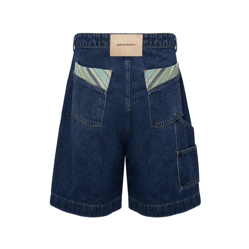 Bermuda Jeans “Jacquard.17” - Down x Leprê