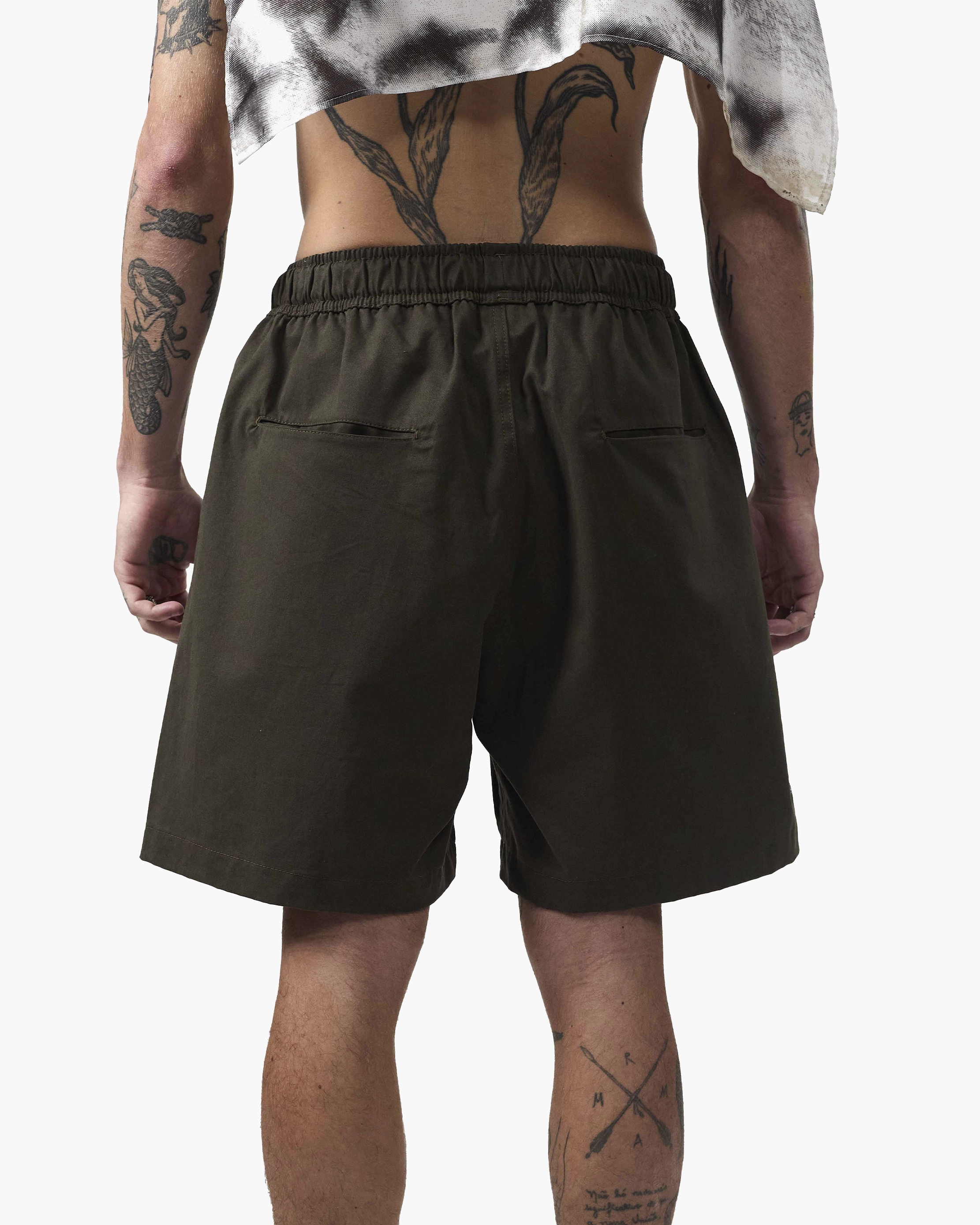 Shorts Sarja "Tech" Verde